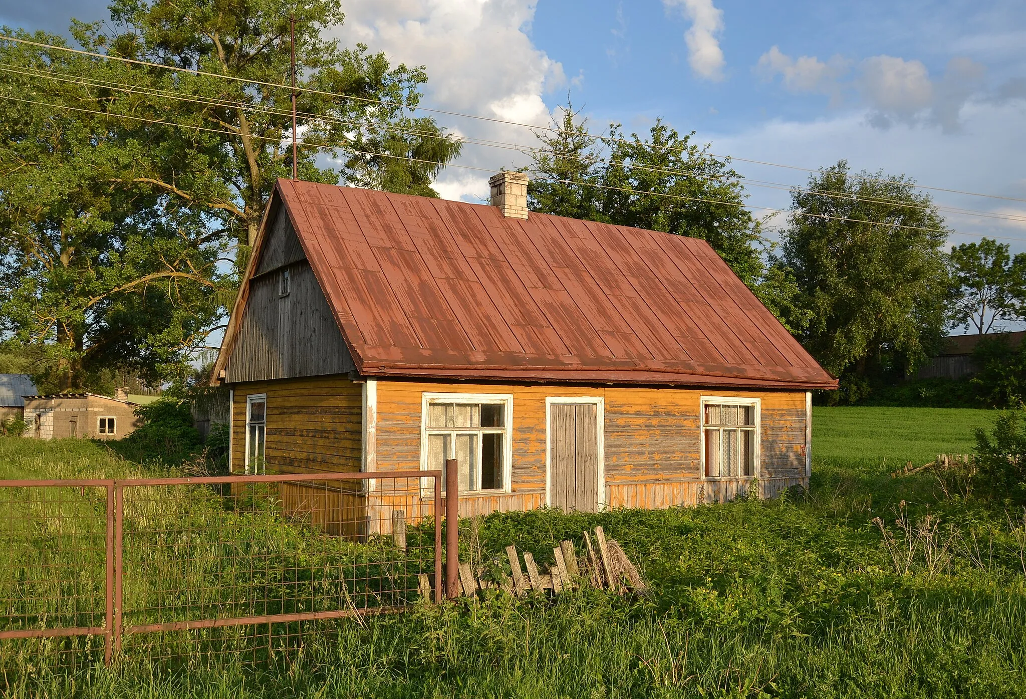 Photo showing: Skieblewo (Skieblevas, Скеблева), Poland - old house