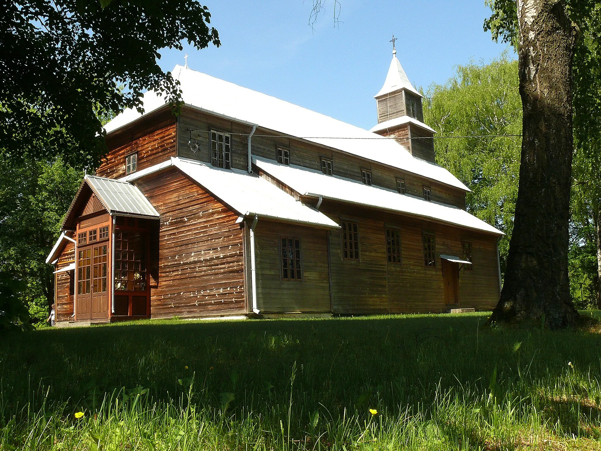 Photo showing: Monkinia - kościół