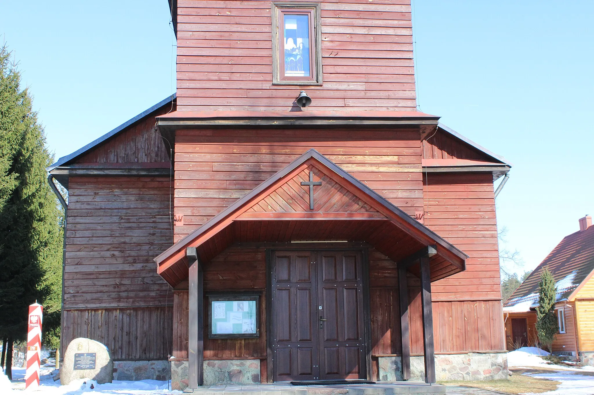 Photo showing: Poland Giby St.Ann church fragment