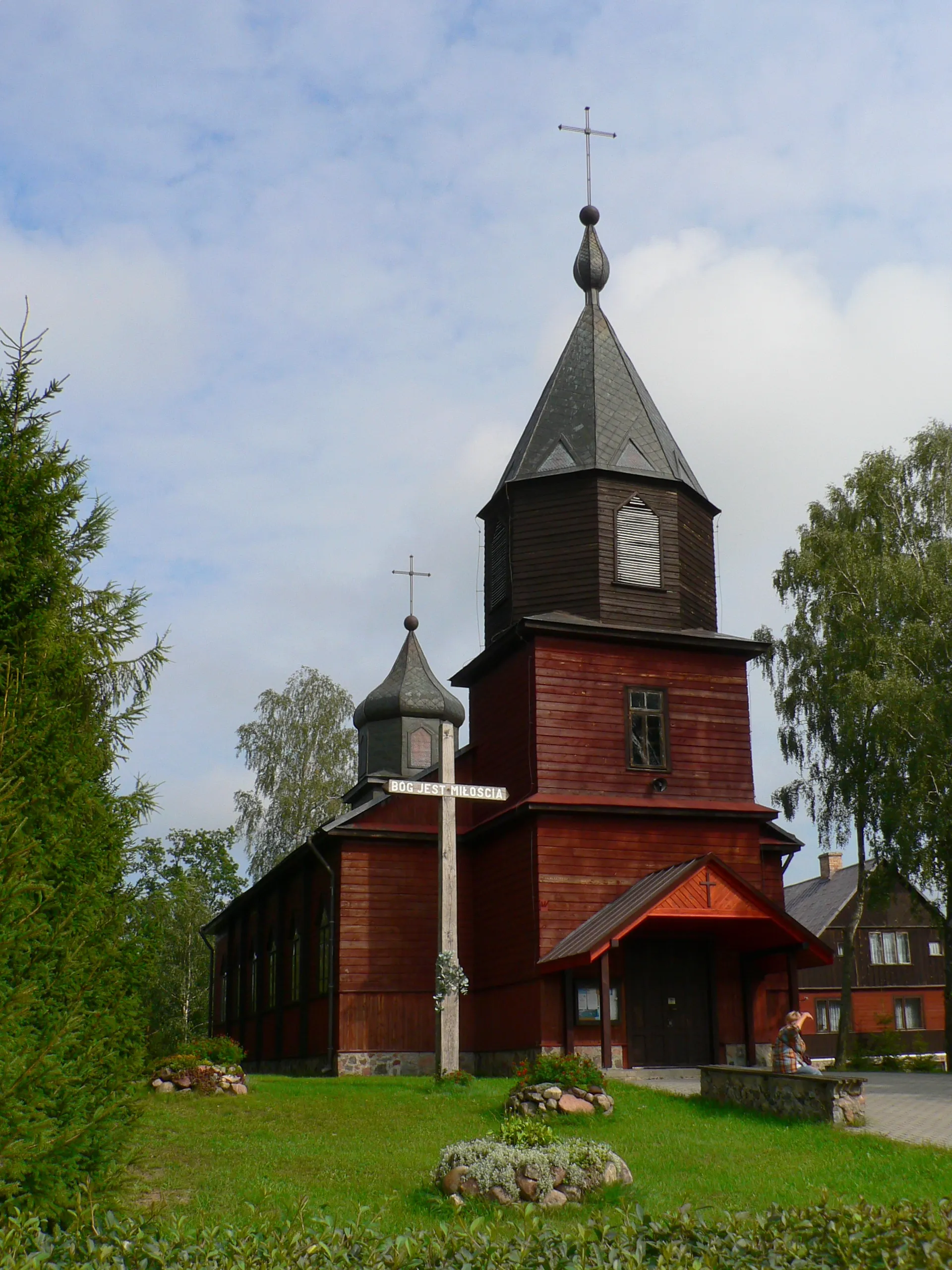 Photo showing: St. Ann church in Giby, Poland
