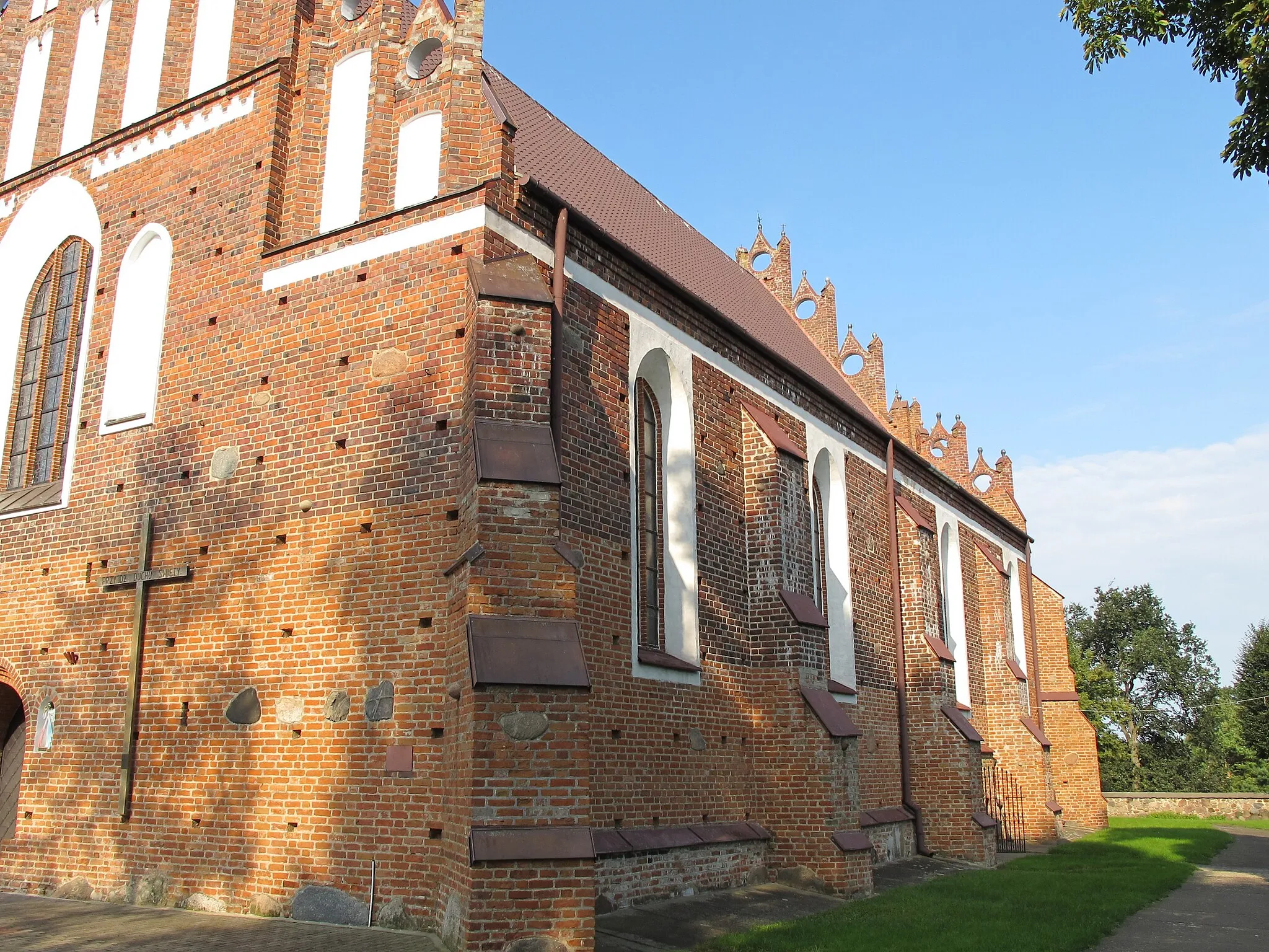 Photo showing: Saint John the Baptist church by Kopernika 2 street in Wizna, gmina Wizna, podlaskie, Poland