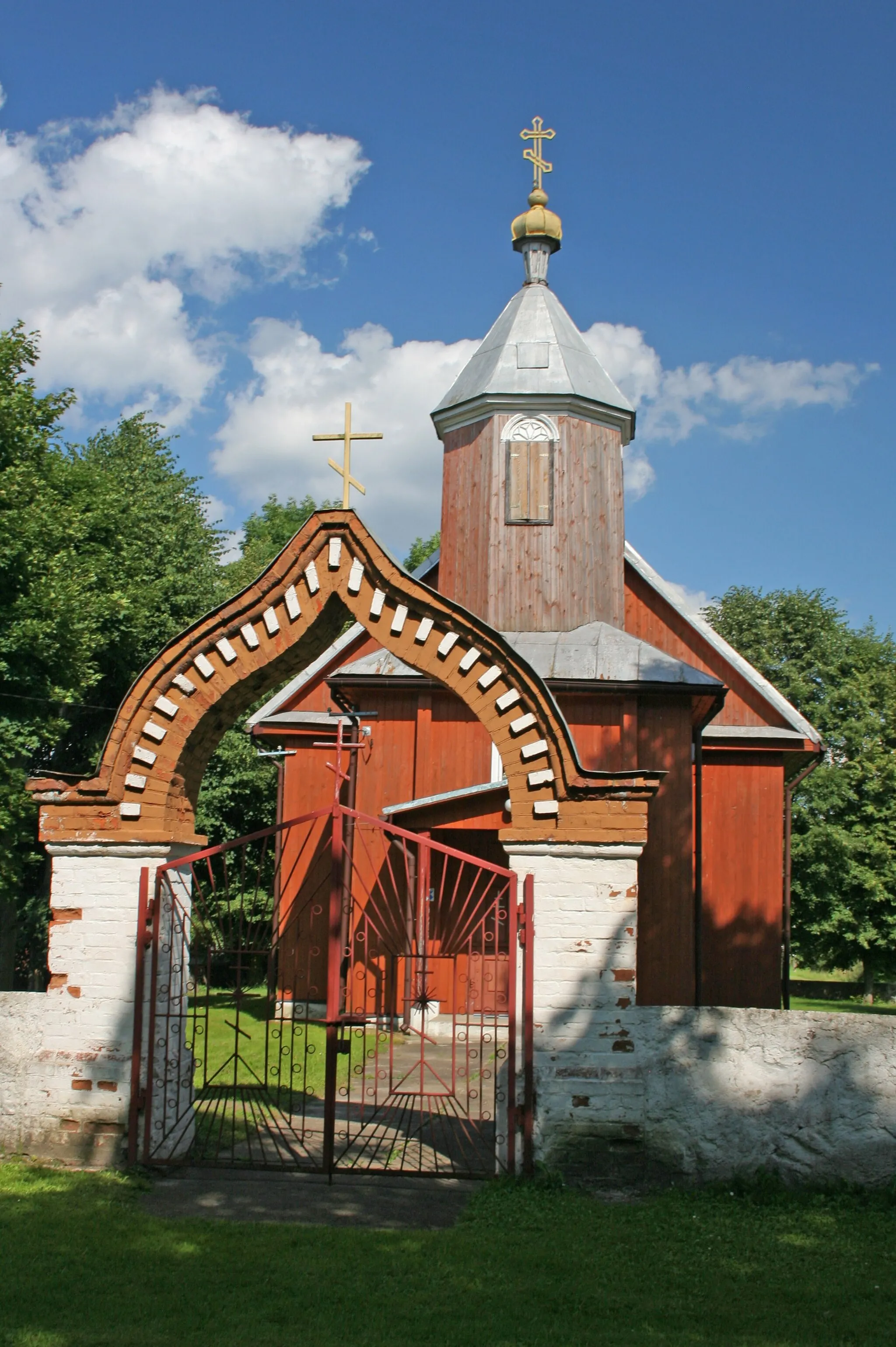 Photo showing: Cerkiew Przemienienia Pańskiego w Topolanach.