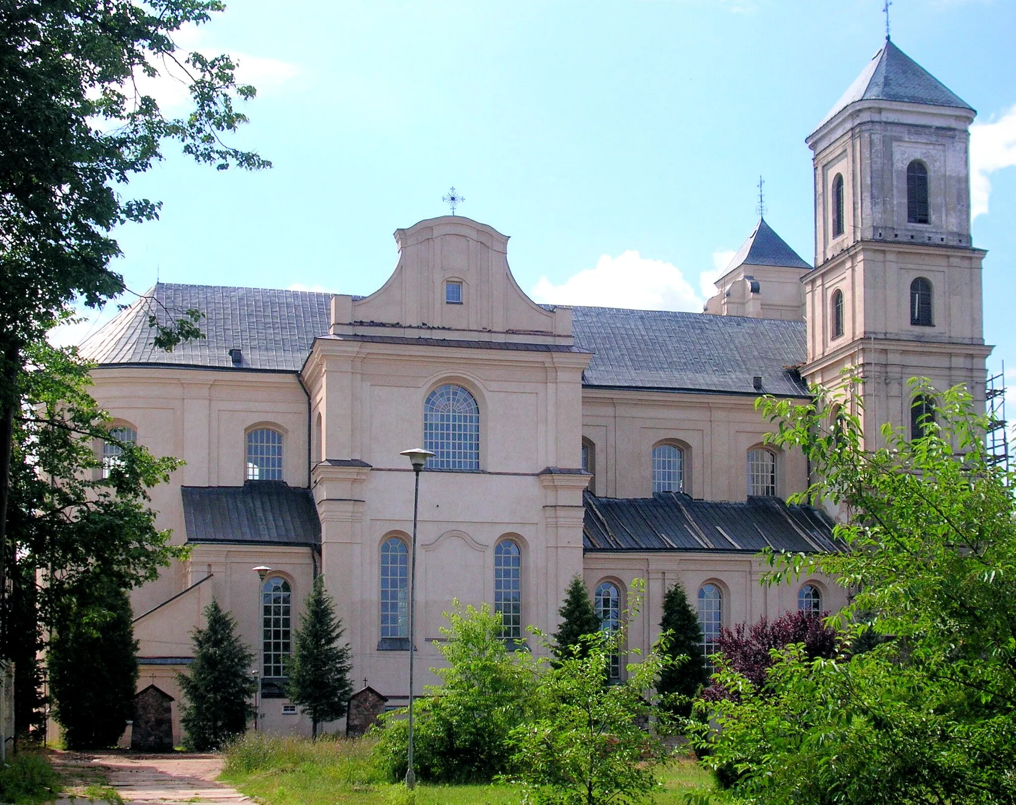 Photo showing: Marian shrine in Różanystok