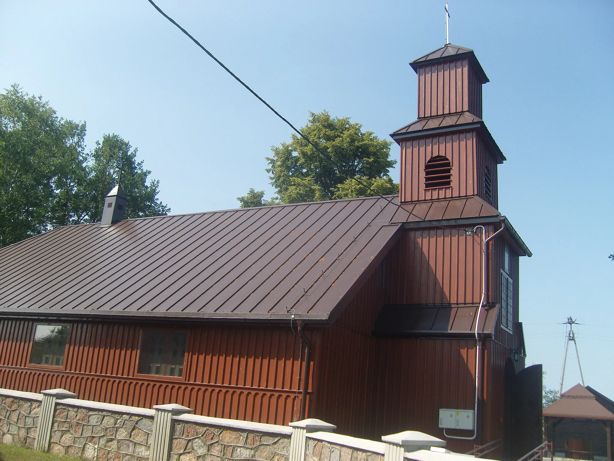 Photo showing: Dawny kościół w Laskowcu
