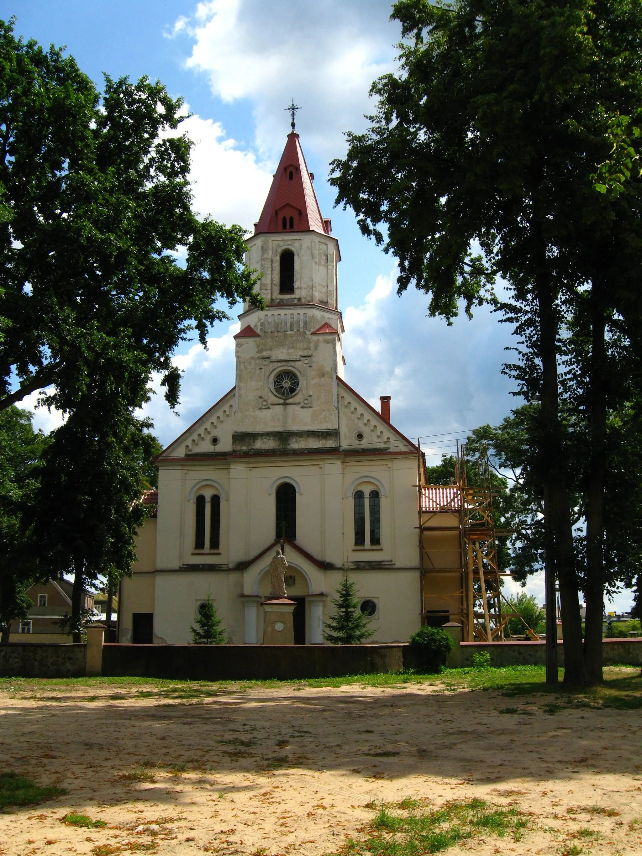 Photo showing: Church dedicated to St. John the Apostle and Evangelist