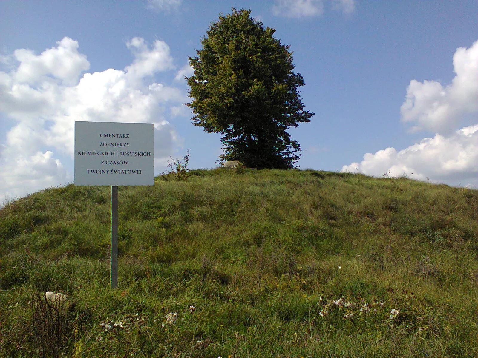 Photo showing: Cmentarz żołnierzy niemieckich i rosyjskich z czasów I wojny światowej (Karwowo, powiat kolneński)