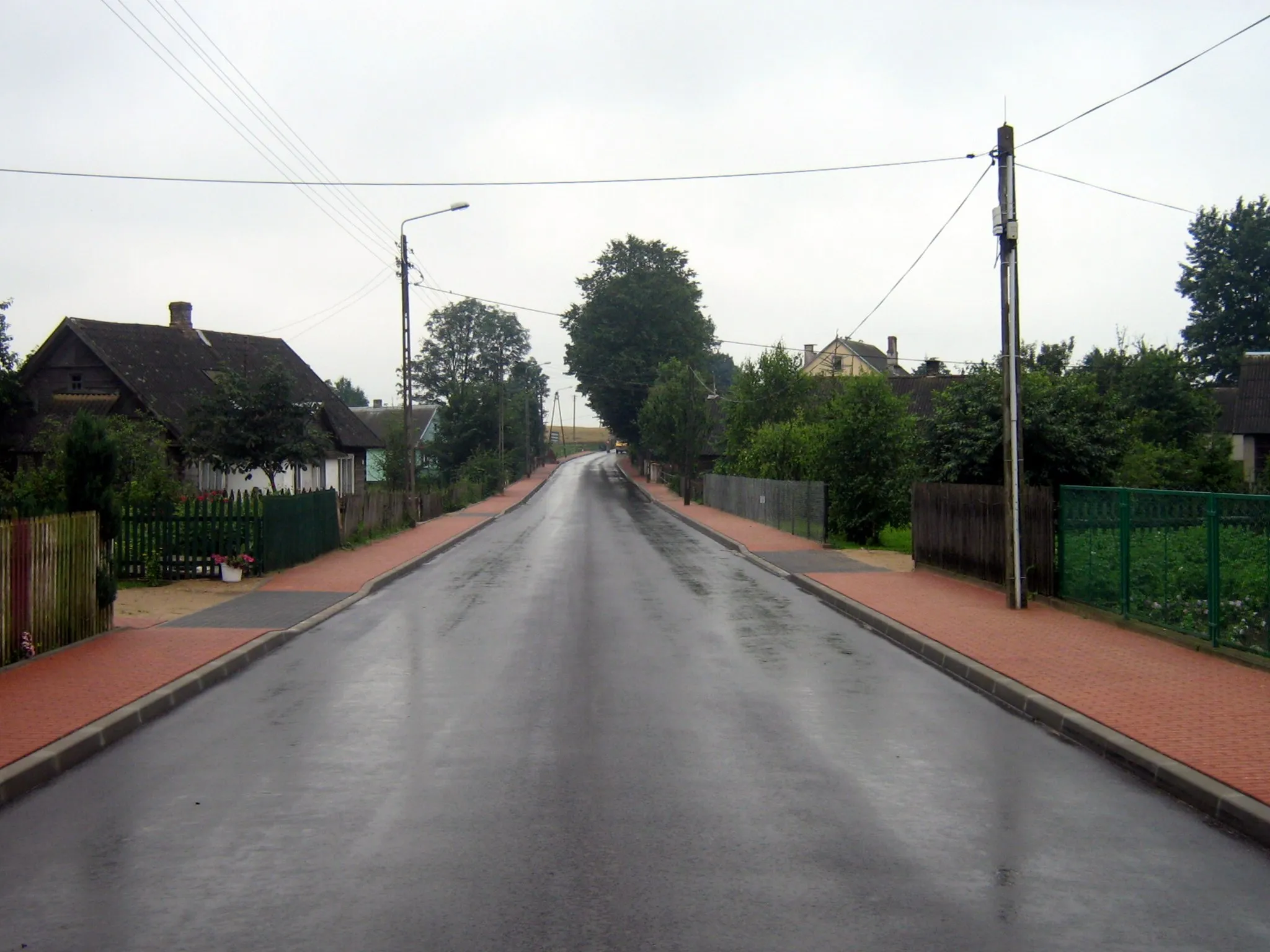 Photo showing: Bohoniki - droga przez wieś