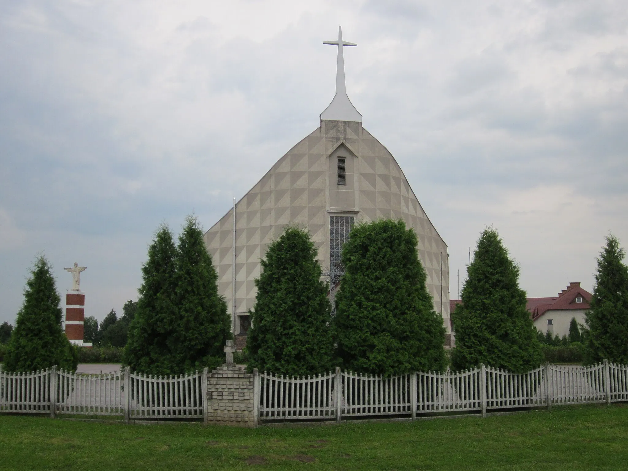 Photo showing: Zambrów - church of the Holy Spirit