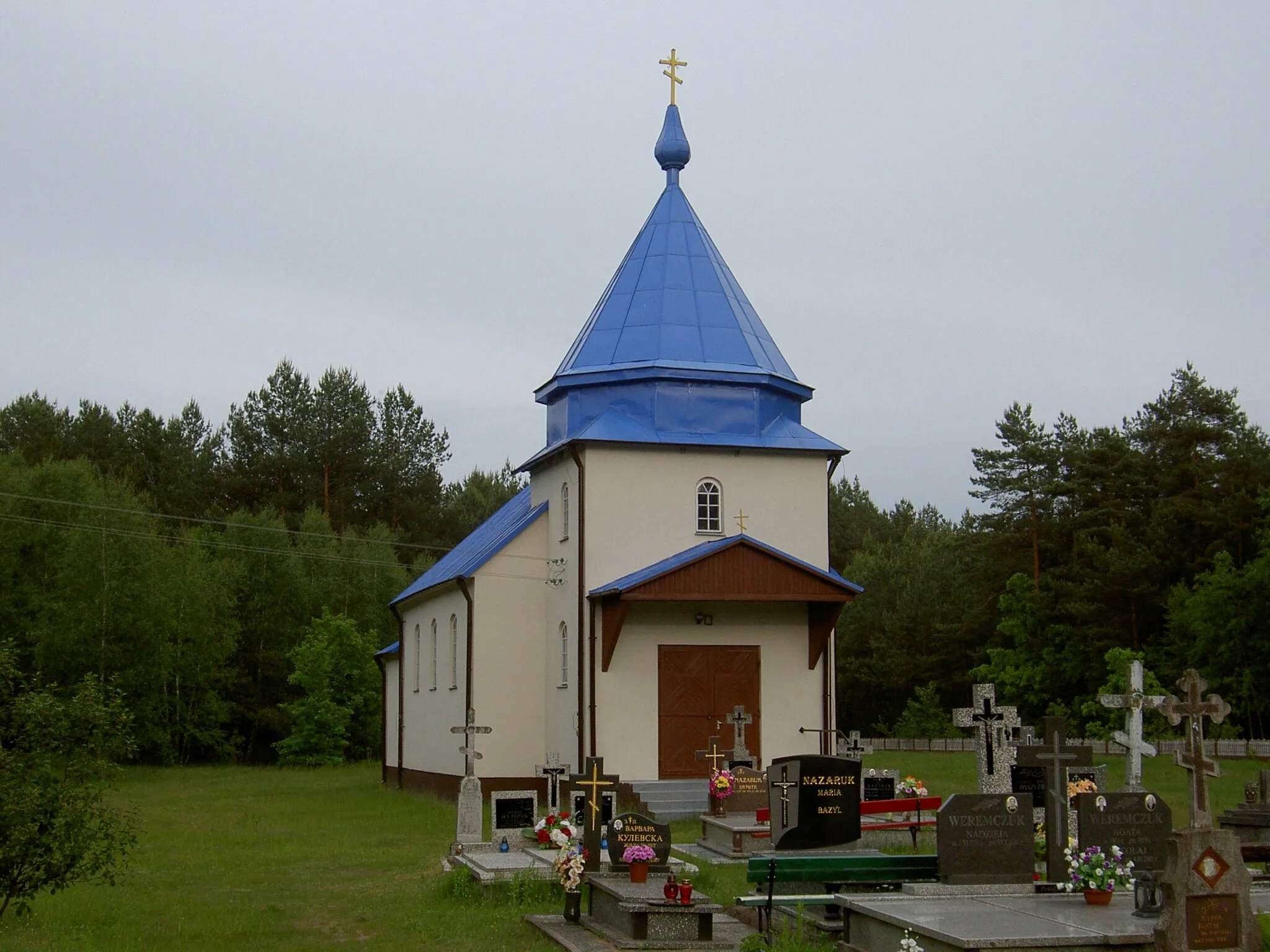 Photo showing: Cerkiew św. Anny w Wólce Terechowskiej.
