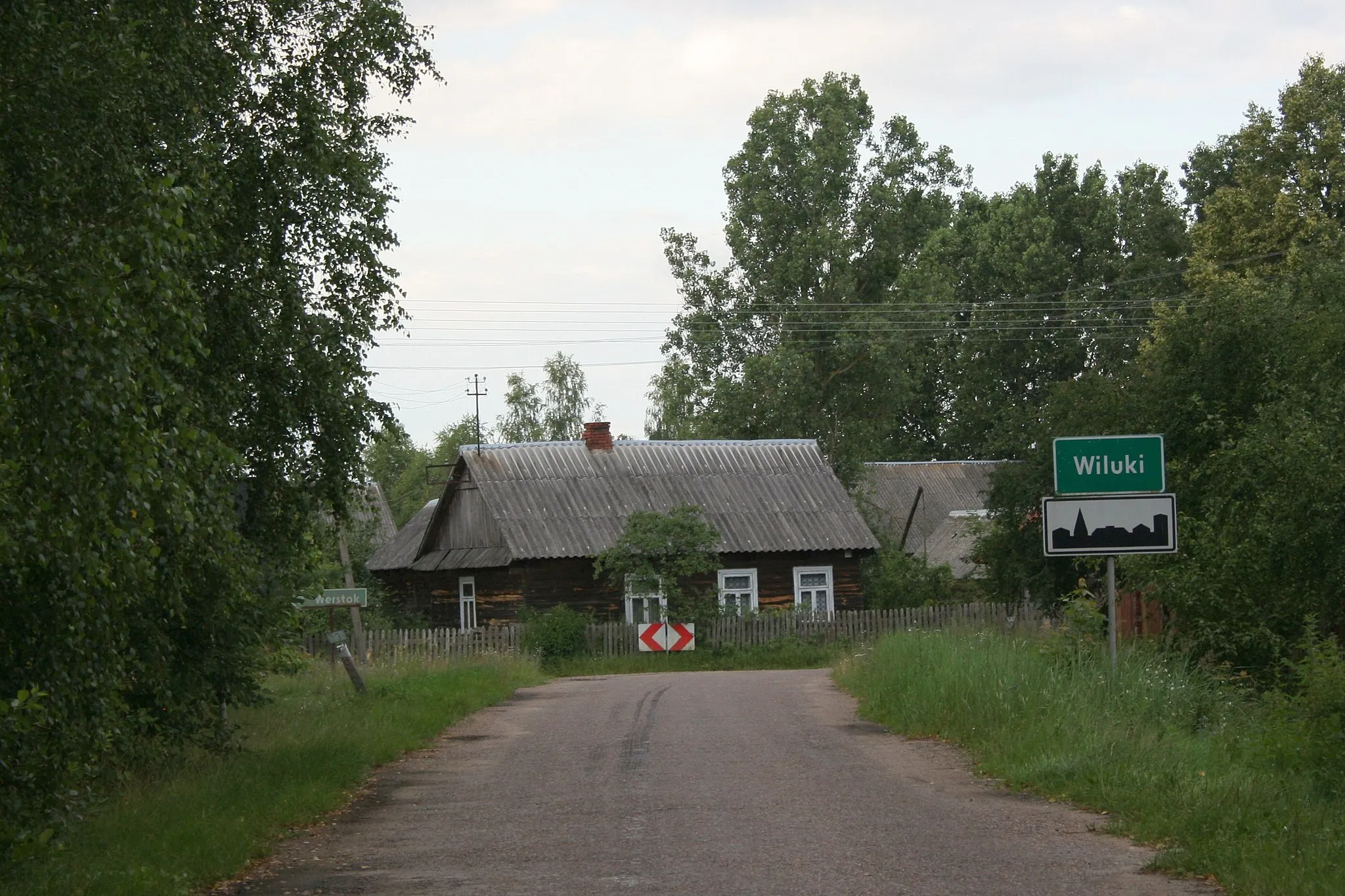 Photo showing: Droga wjazdowa do Wiluk.