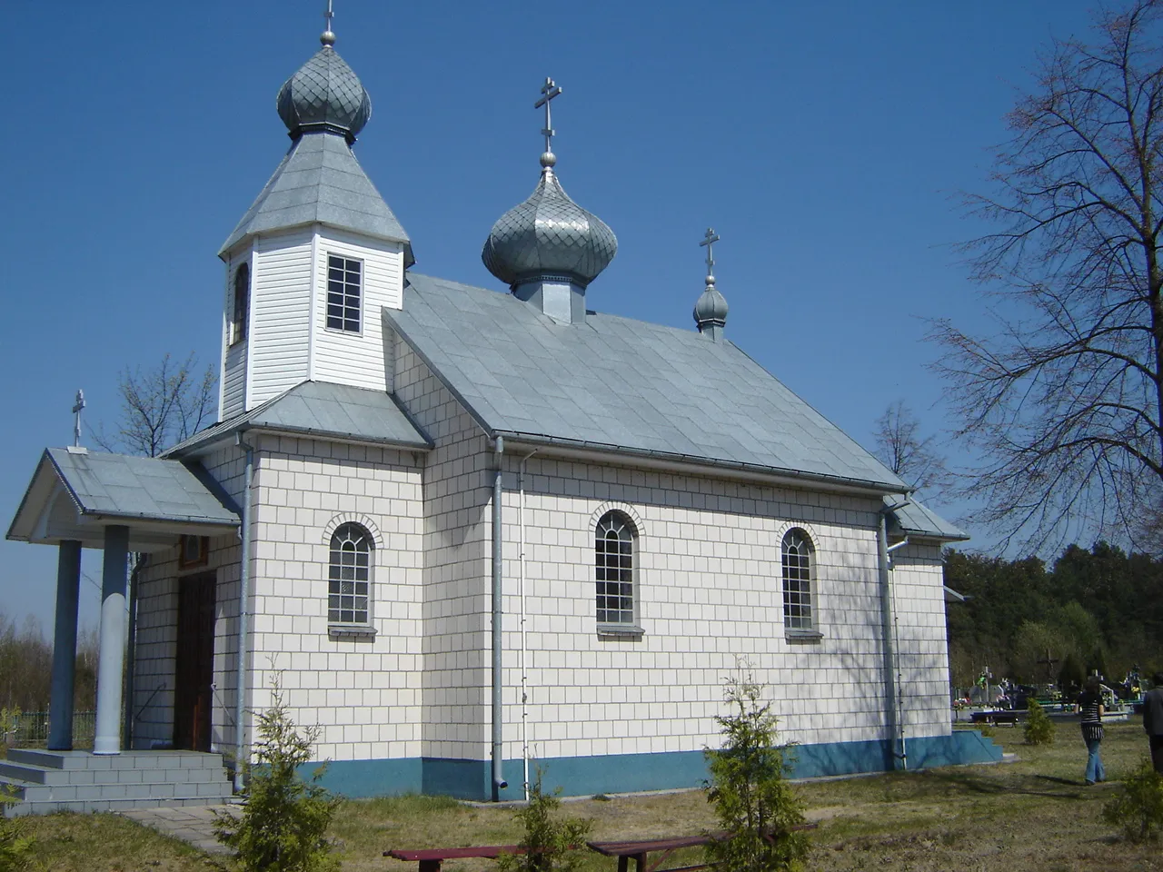 Photo showing: Cerkiew cmentarna św. Marii Magdaleny w Suchowolcach.