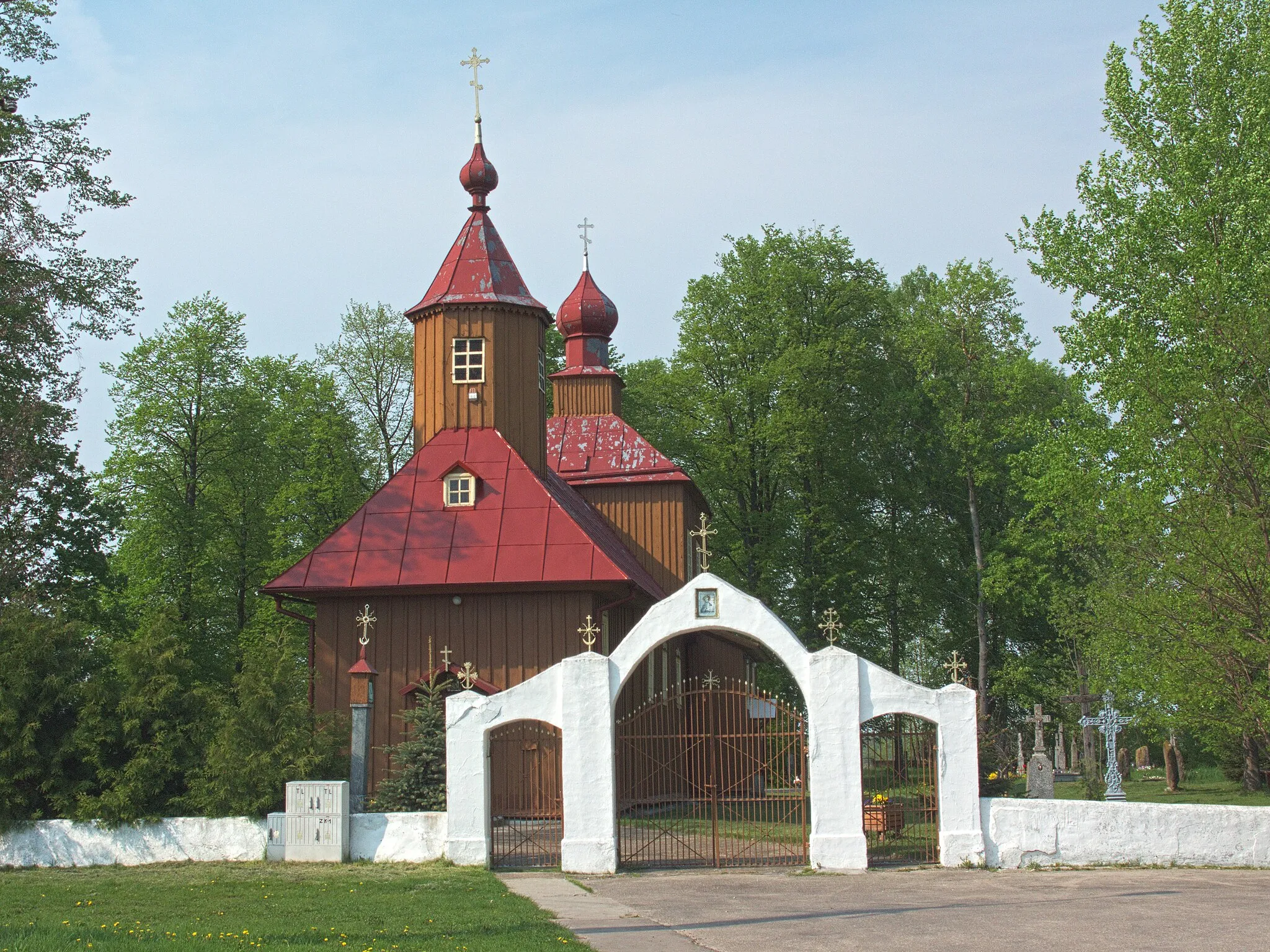 Photo showing: Cerkiew Przemienienia Pańskiego w Ploskach.