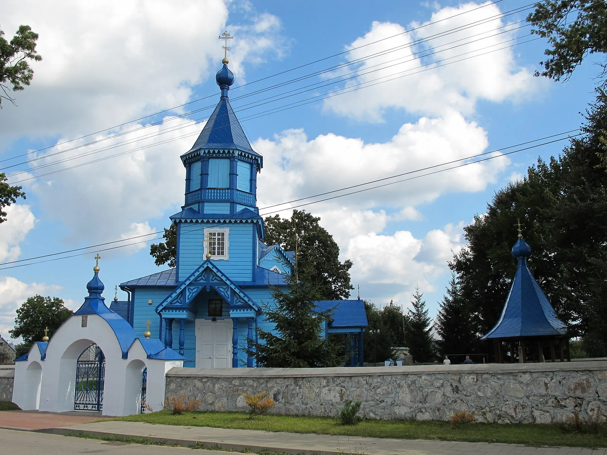 Photo showing: Orthodox church of the Exaltation of the Holy Cross, Poniatowskiego 27 st., Narew, gmina Narew, podlaskie, Poland