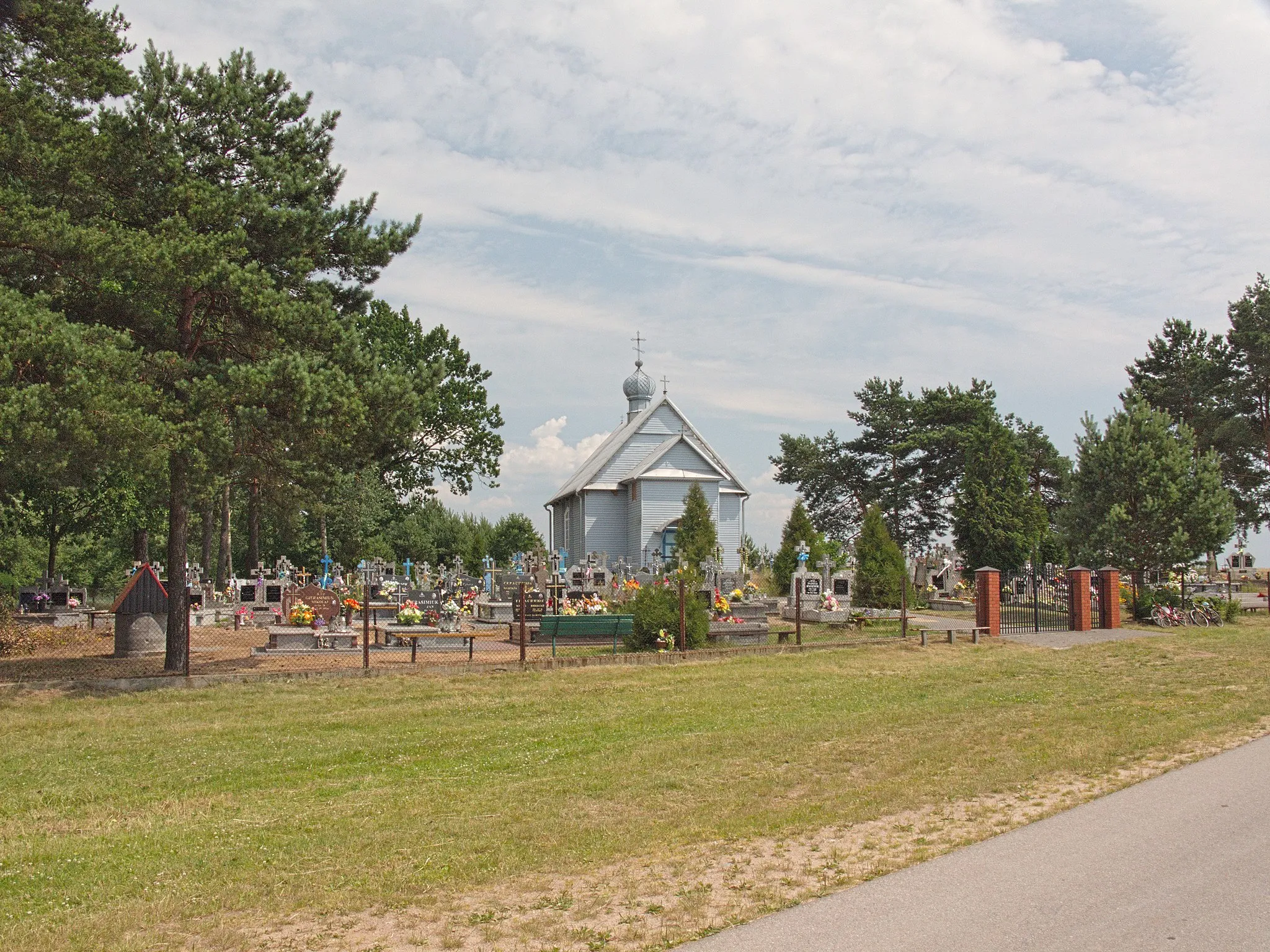 Photo showing: Kaplica cmentarna pod wezwaniem św. Proroka Eliasza w Morzu.