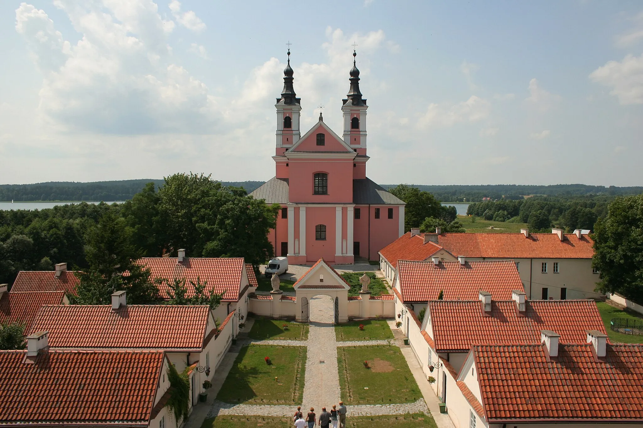 Photo showing: Były klasztor w Wigrach.