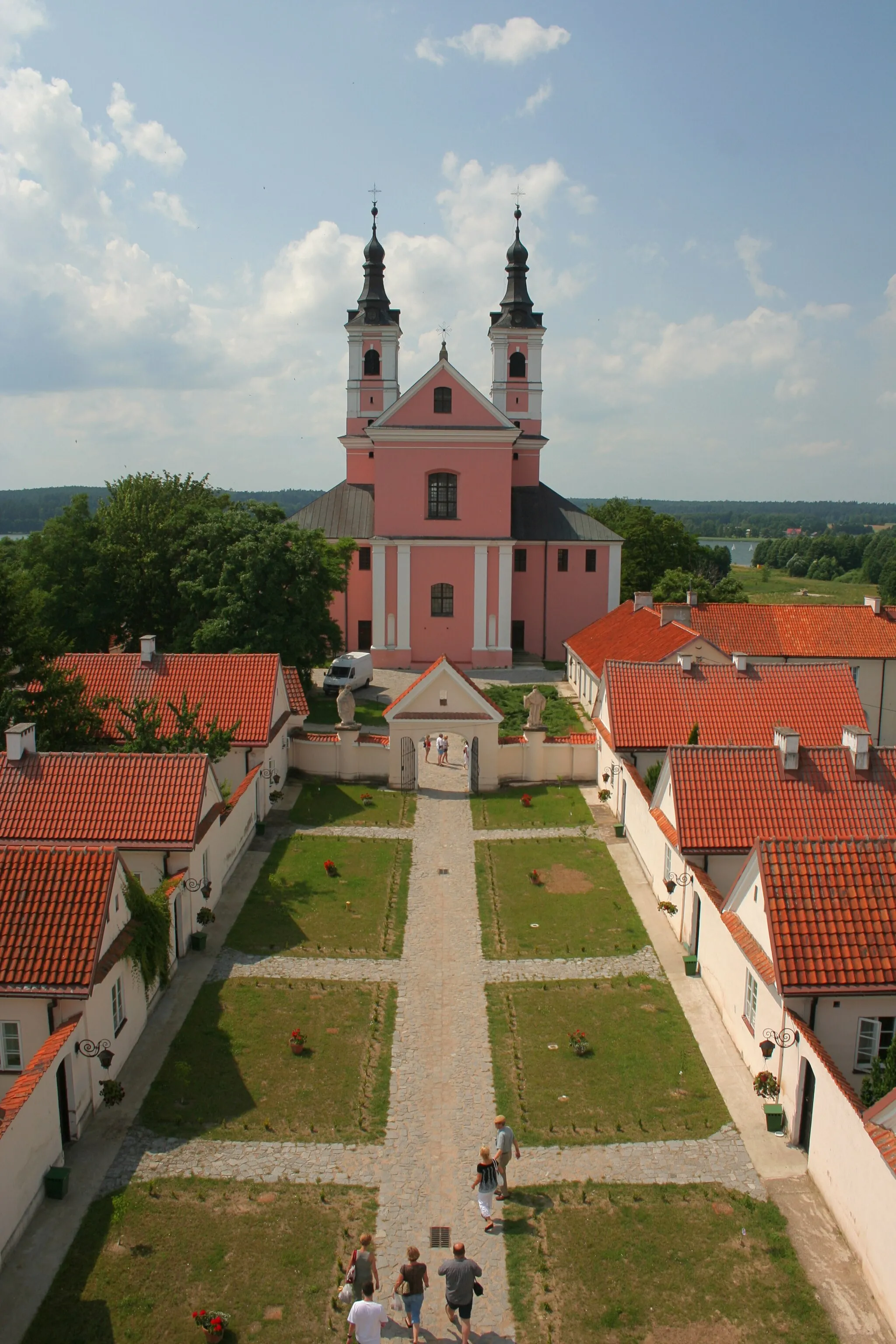 Photo showing: Były klasztor w Wigrach.