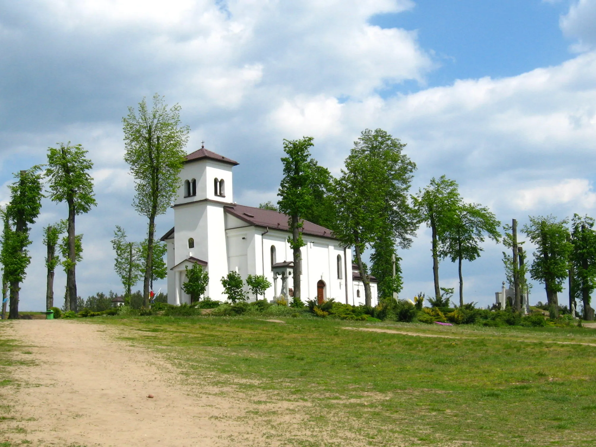 Photo showing: Sanctuary of Sorrowful Mother of God (year 1719) at Święta Woda (Wasilków)