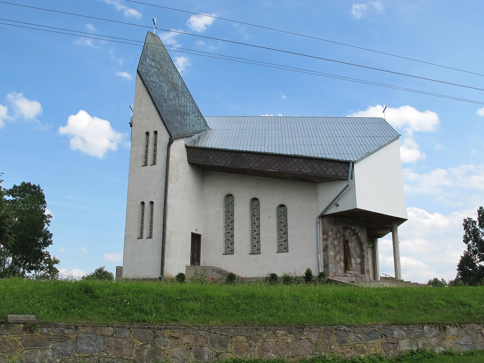 Photo showing: Nativity of the John the Baptist chapel in Filipy, gmina Wyszki, podlaskie, Poland