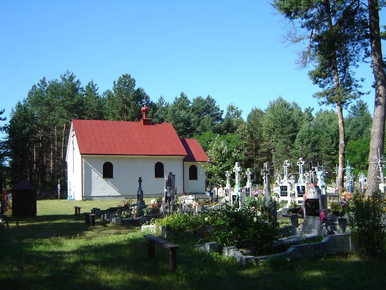 Photo showing: Cmentarz prawosławny w Jelonce.