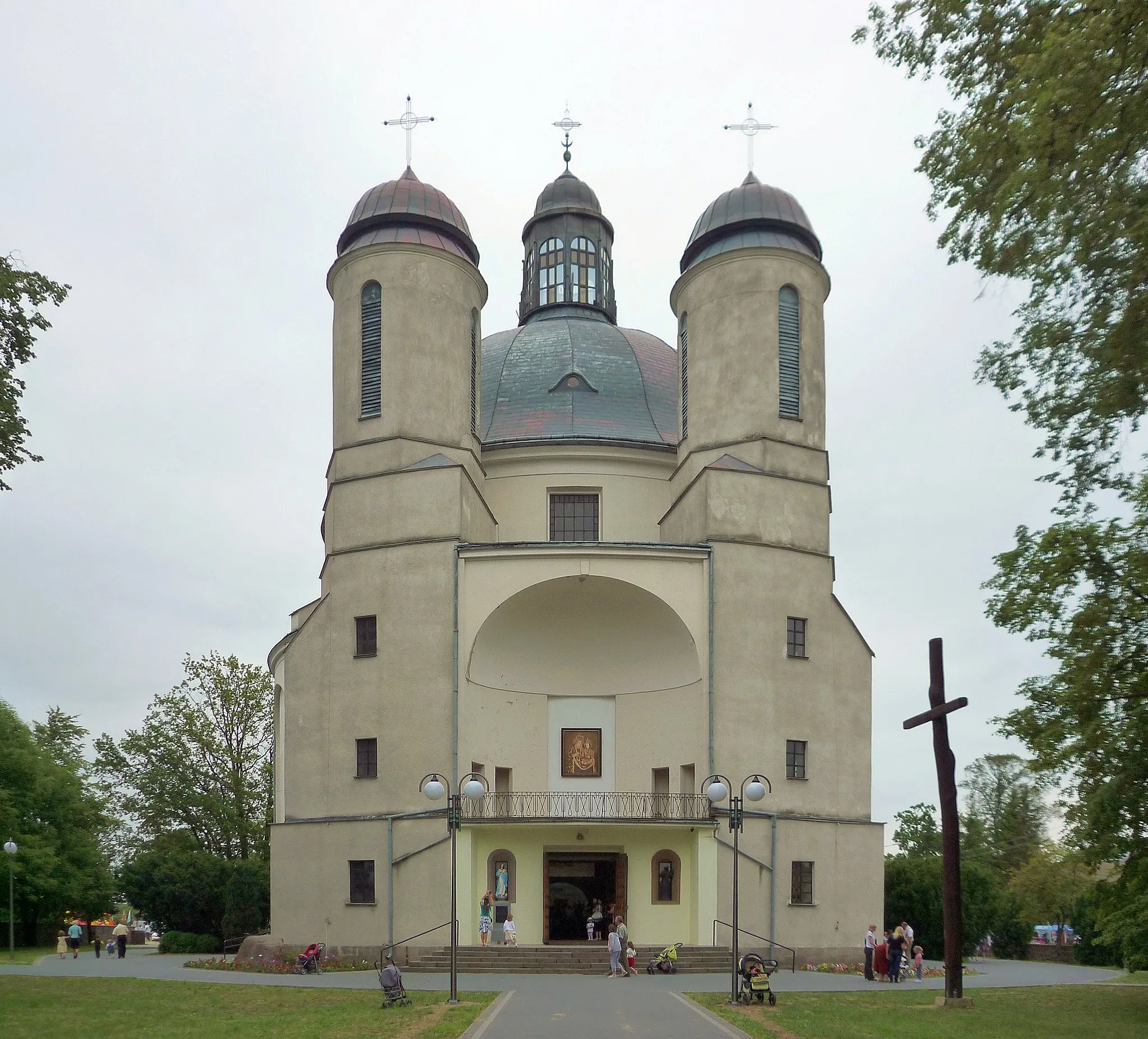 Photo showing: Hodyszewo, Poland - the parish church of the Assumption of Our Lady