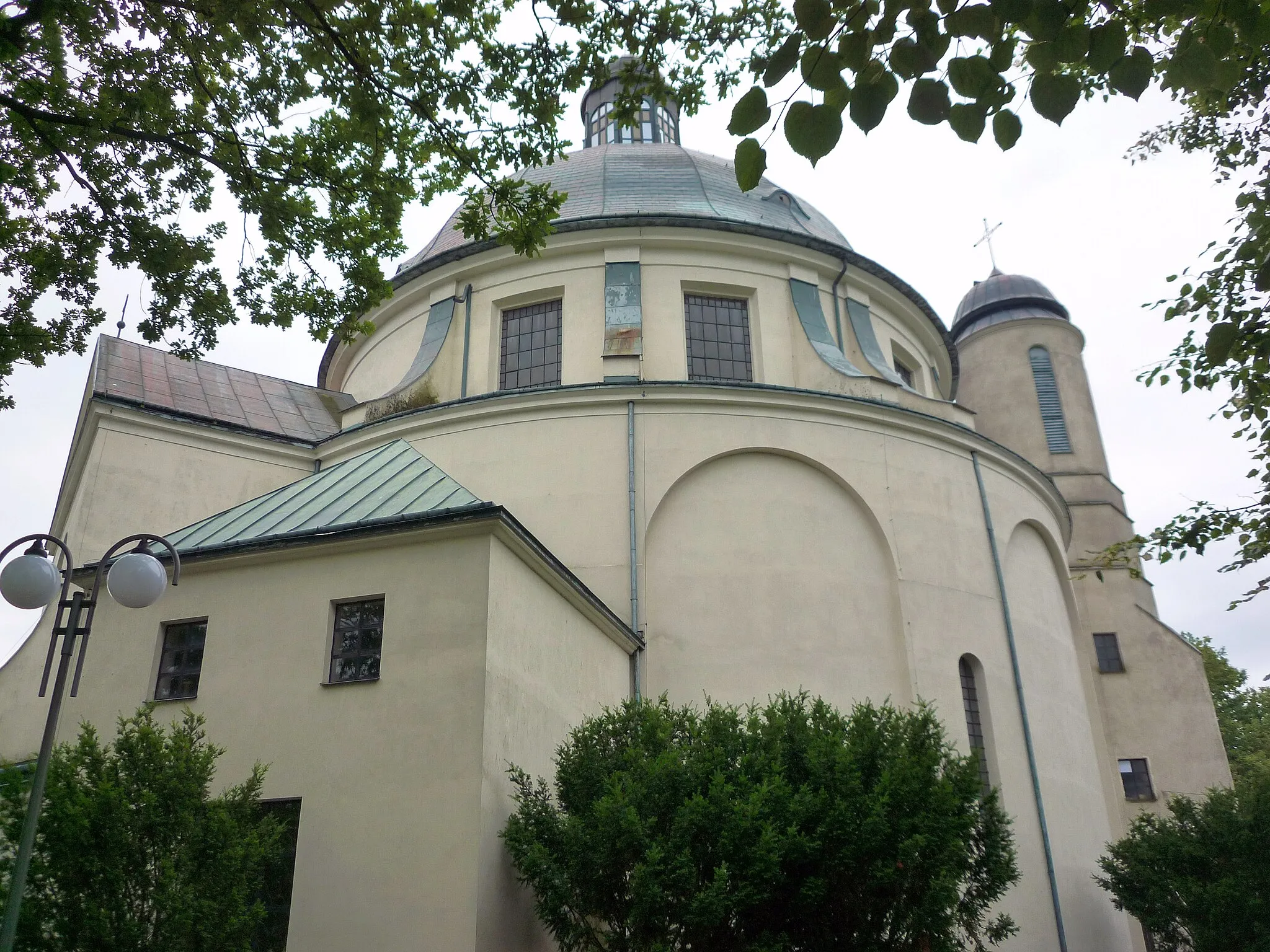 Photo showing: Hodyszewo, Poland - the parish church of the Assumption of Our Lady