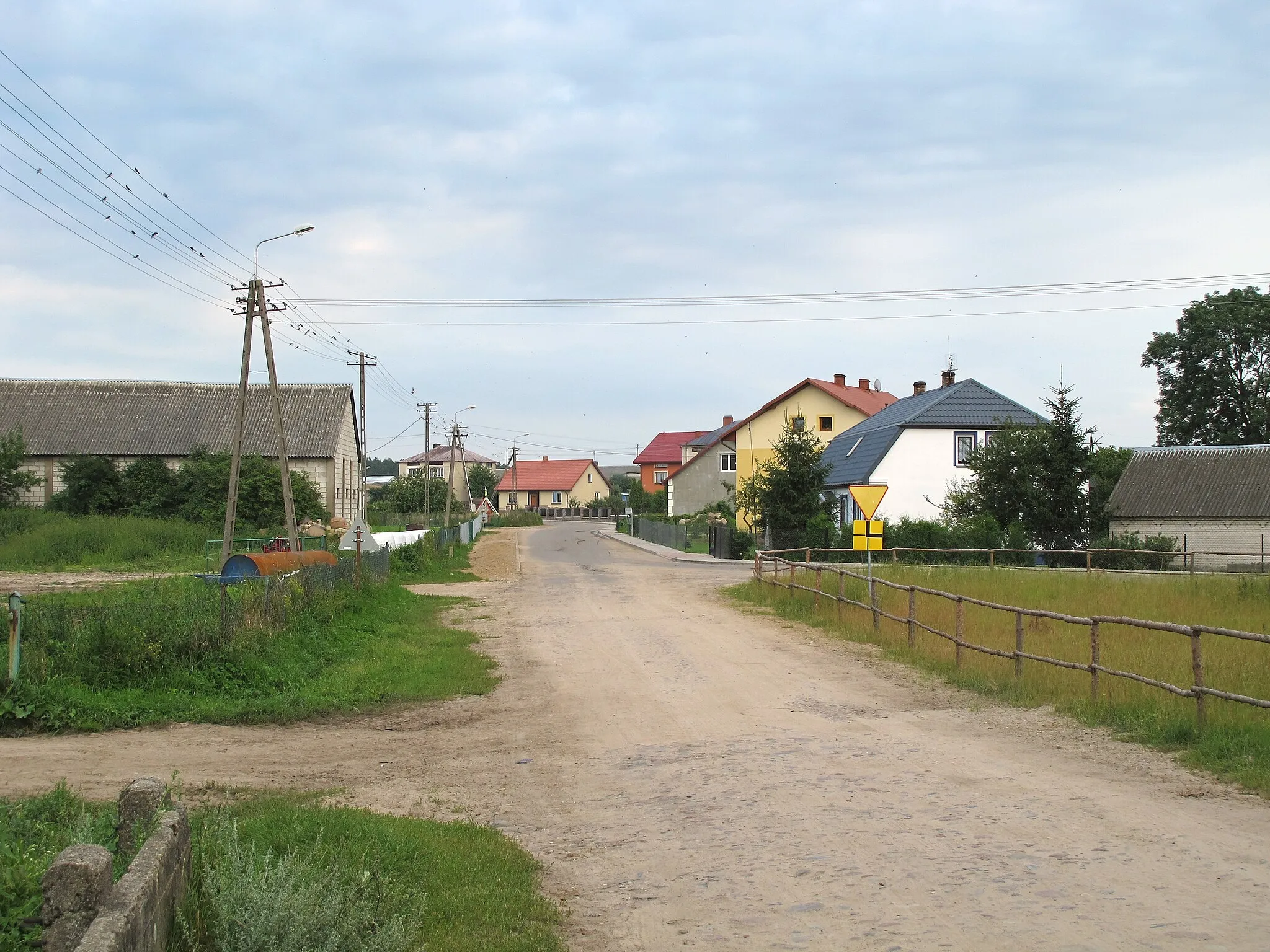 Photo showing: Nowe Chlebiotki village, gmina Zawady, podlaskie, Poland