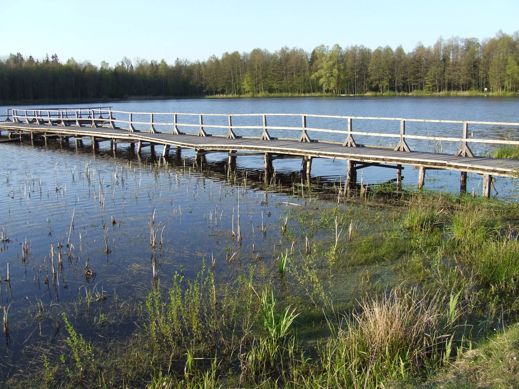 Photo showing: Lake in Topilo, Poland.