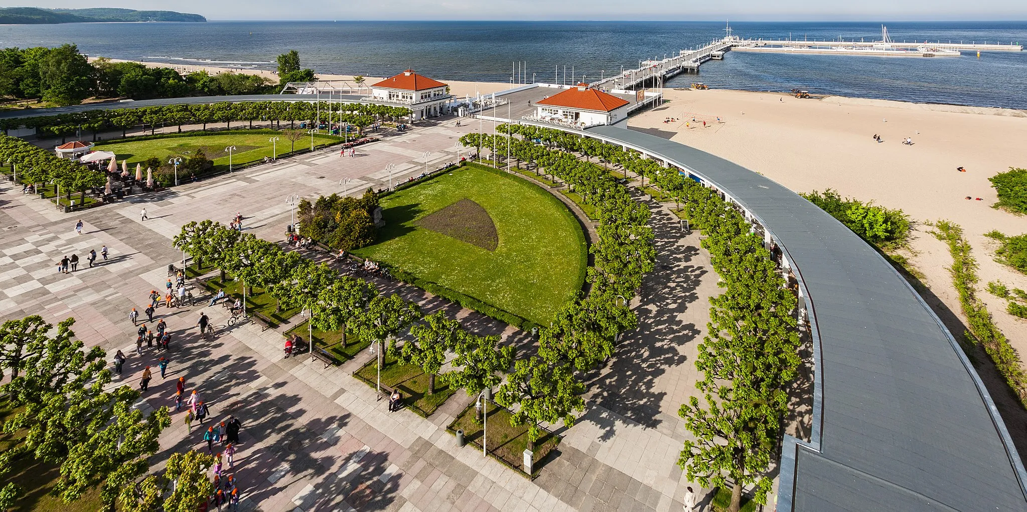 Photo showing: Promenade pier of Sopot, Poland