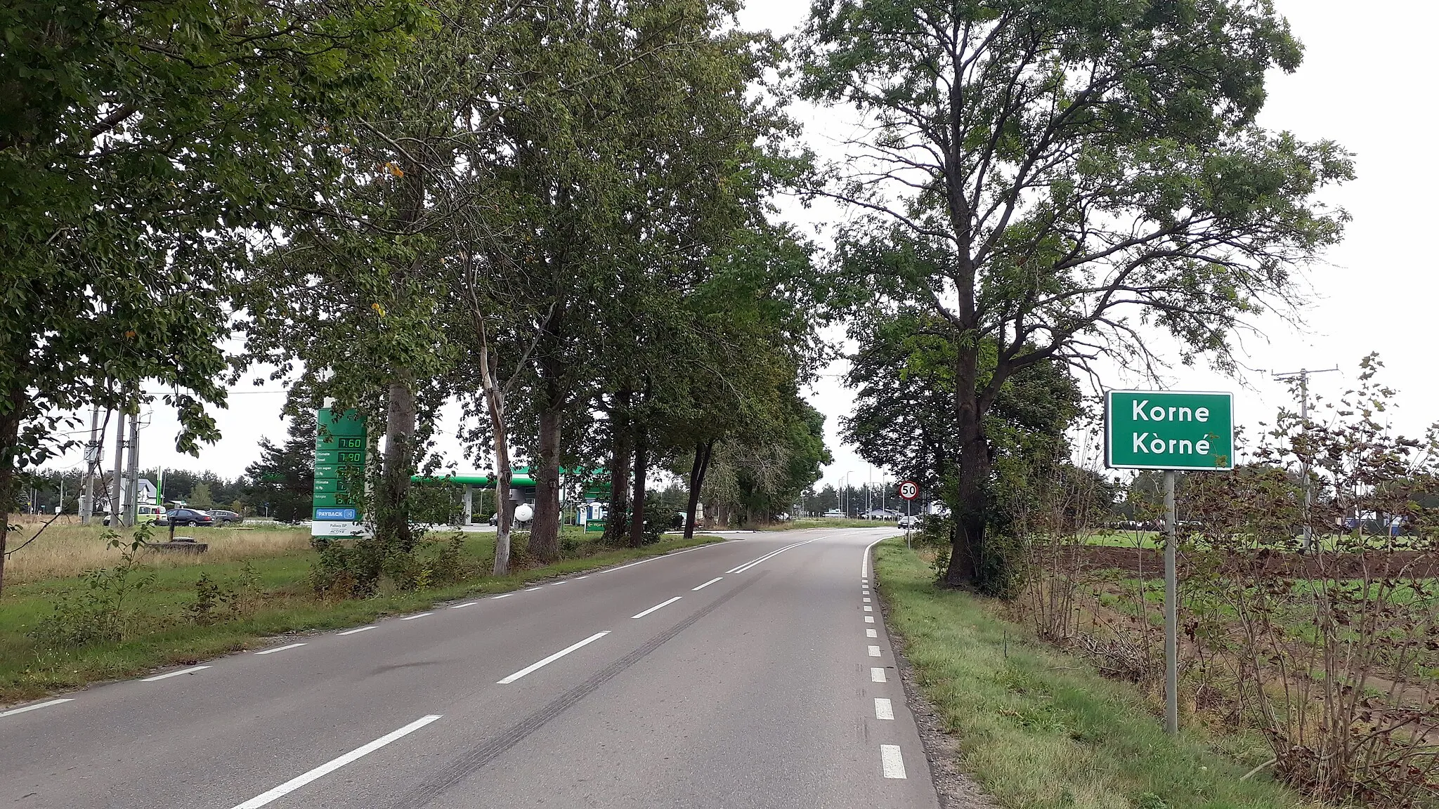 Photo showing: Korne – wieś w Polsce położona w województwie pomorskim, w powiecie kościerskim, w gminie Kościerzyna
