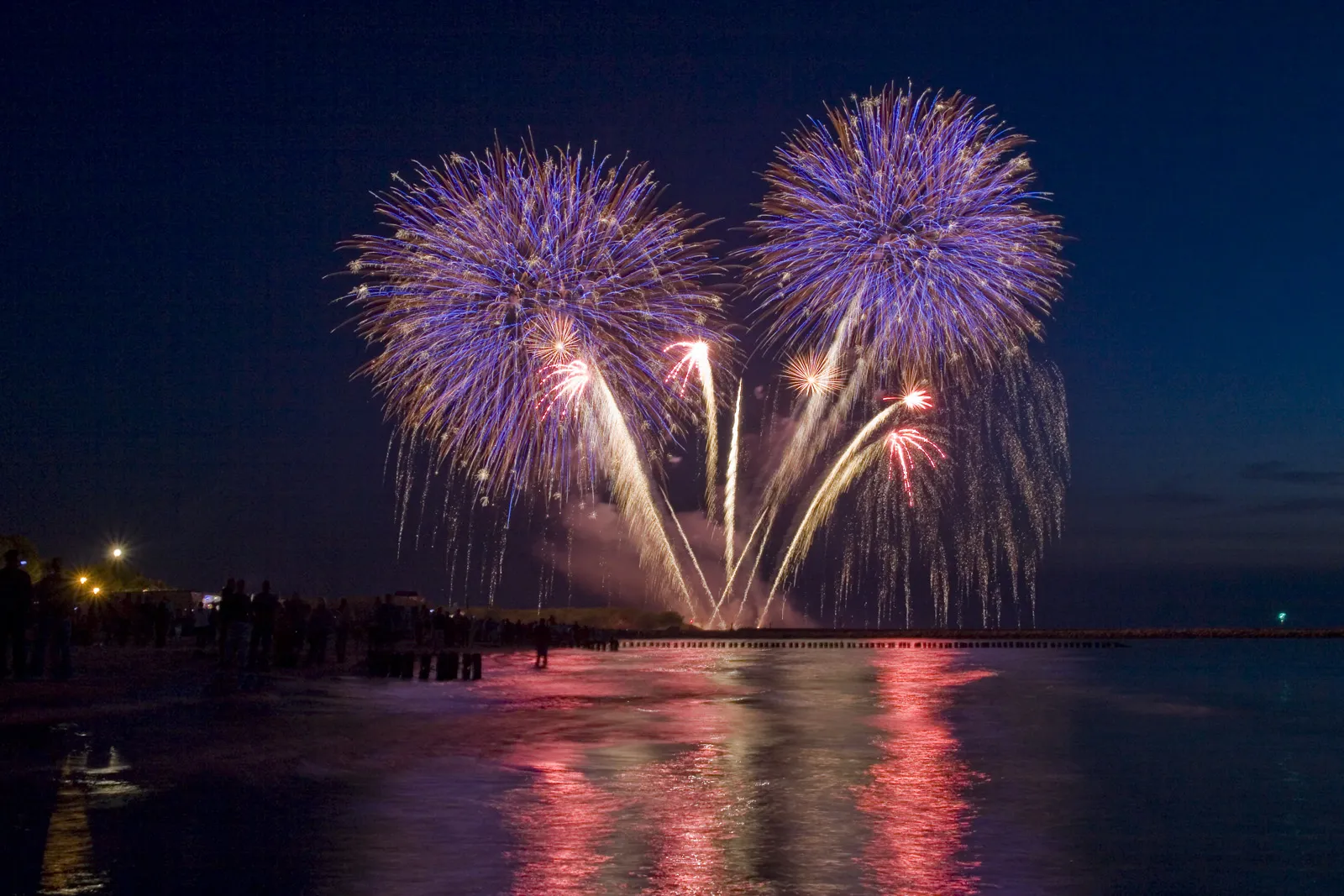 Photo showing: Nationwide Fireworks Festival in Ustka