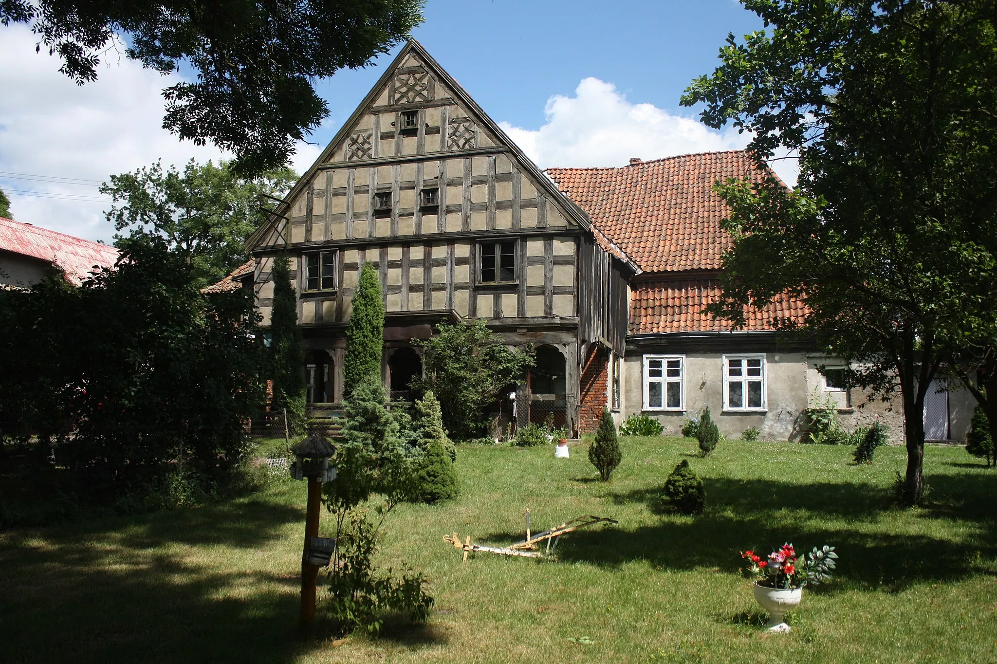 Photo showing: Mennonits house in Steblewo