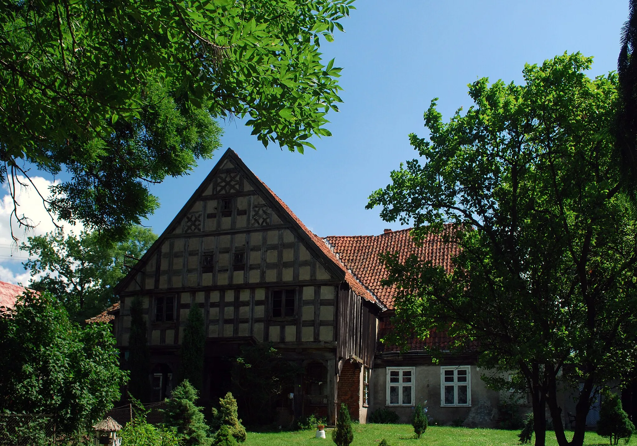 Photo showing: Podcieniowy dom mennonicki w Steblewie
