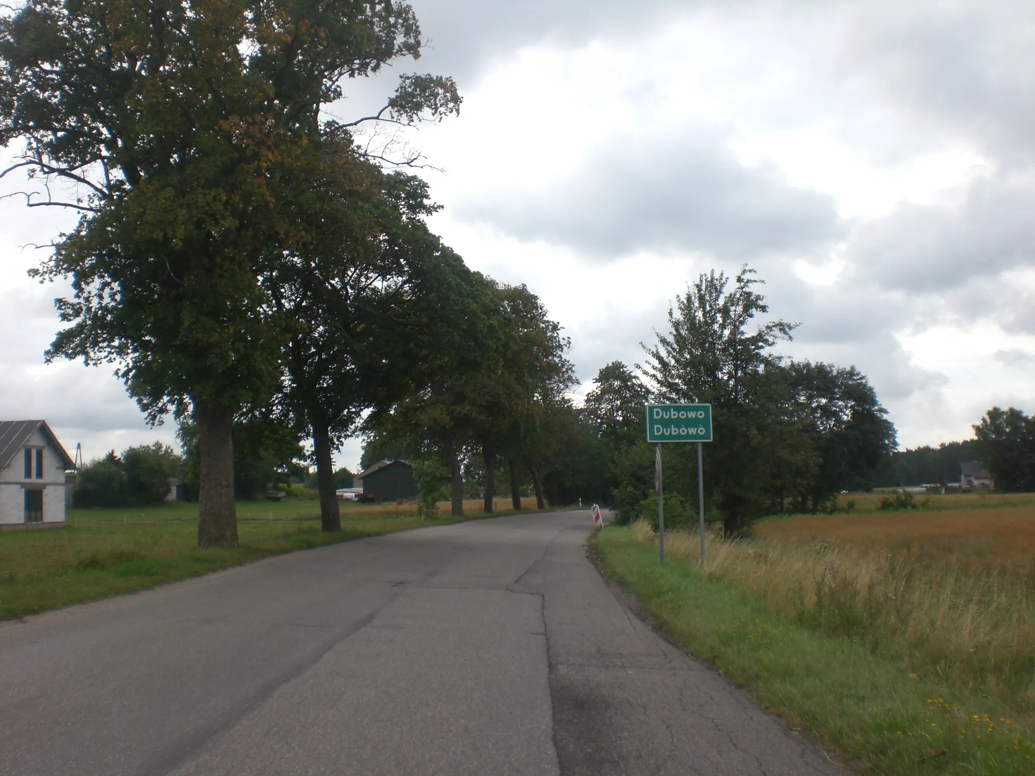 Photo showing: Dubowo - Voivodeship road 214