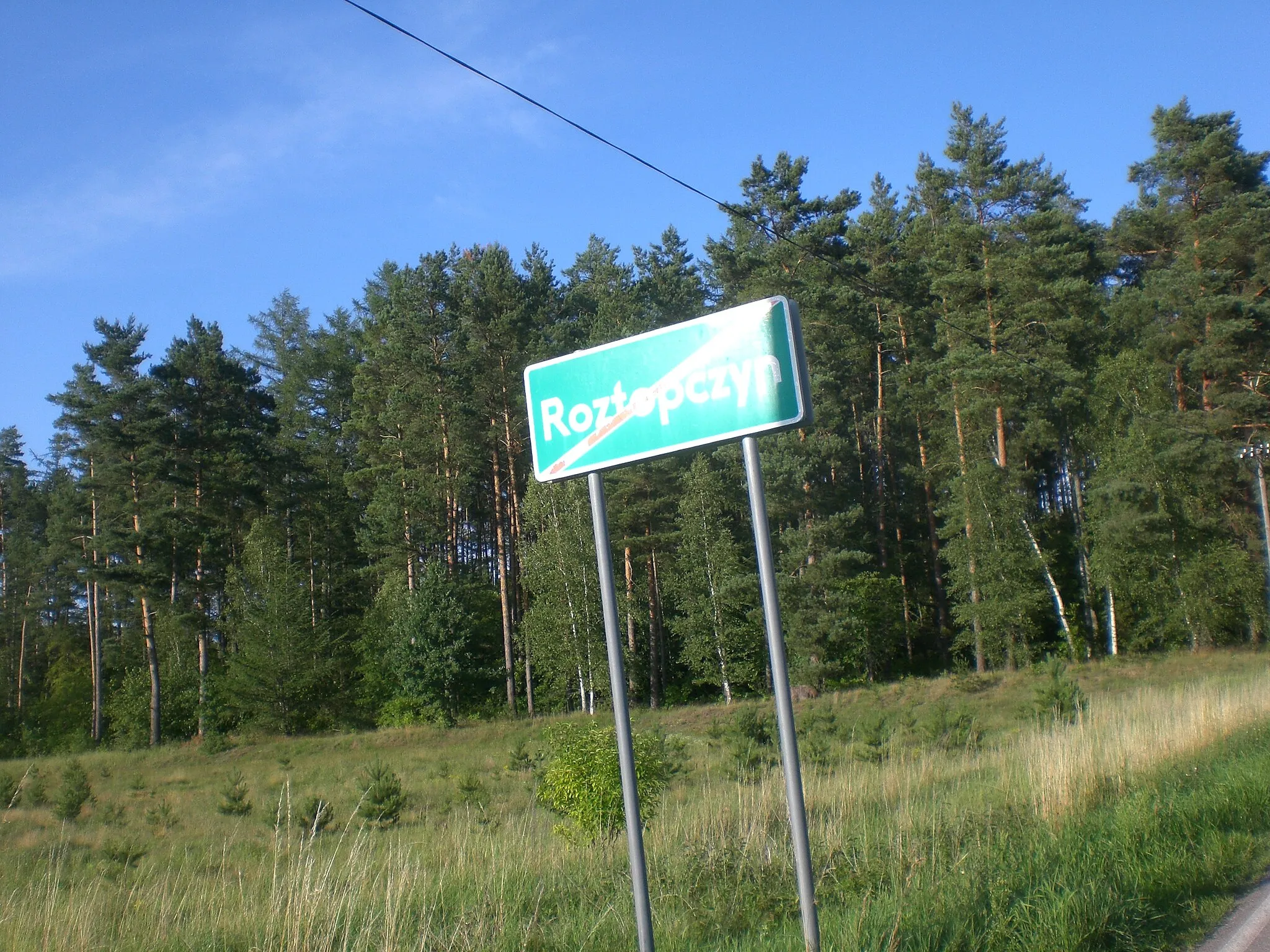 Photo showing: Roztopczyn