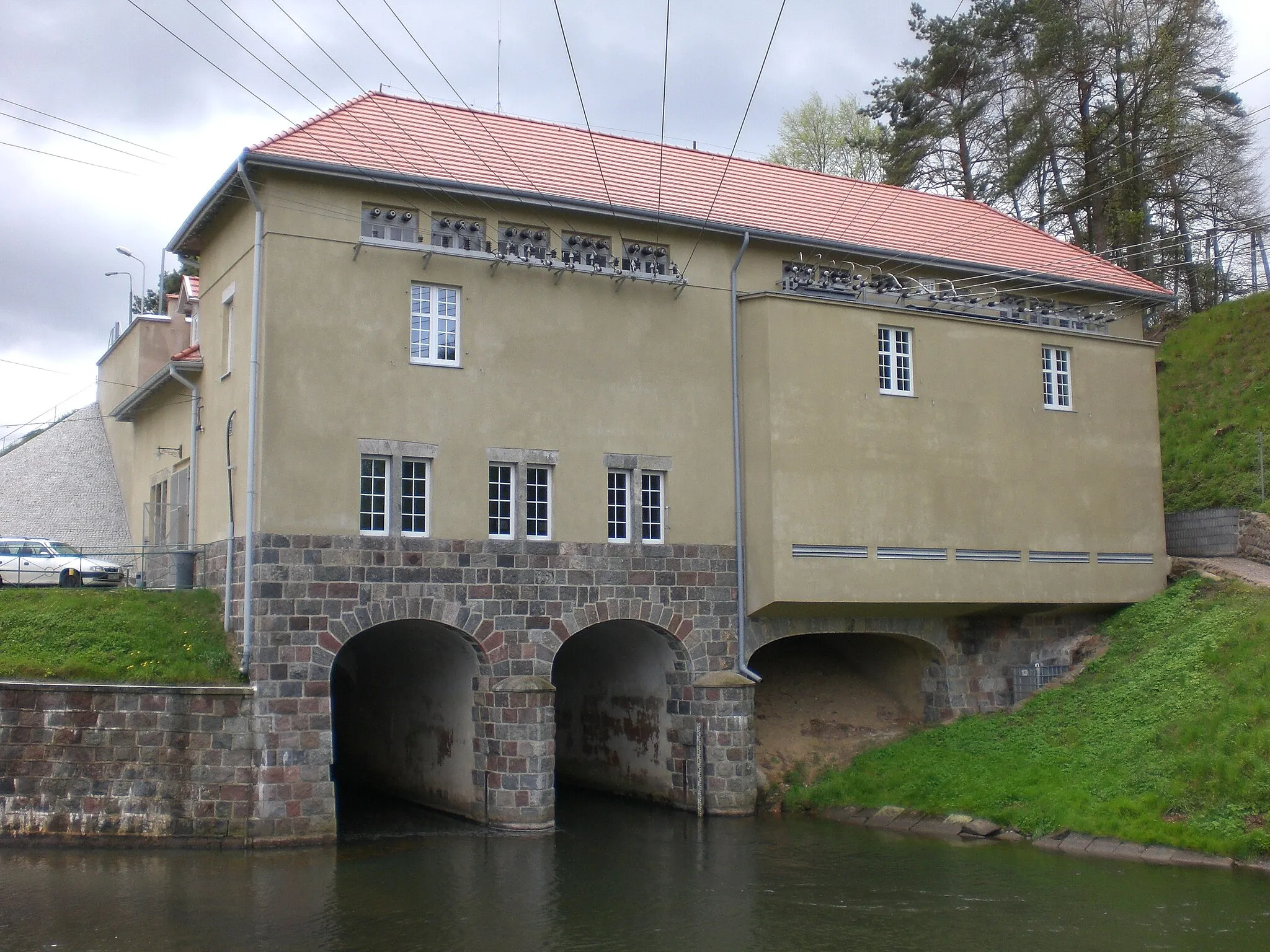Photo showing: Rutki - water power station on the Radunia river