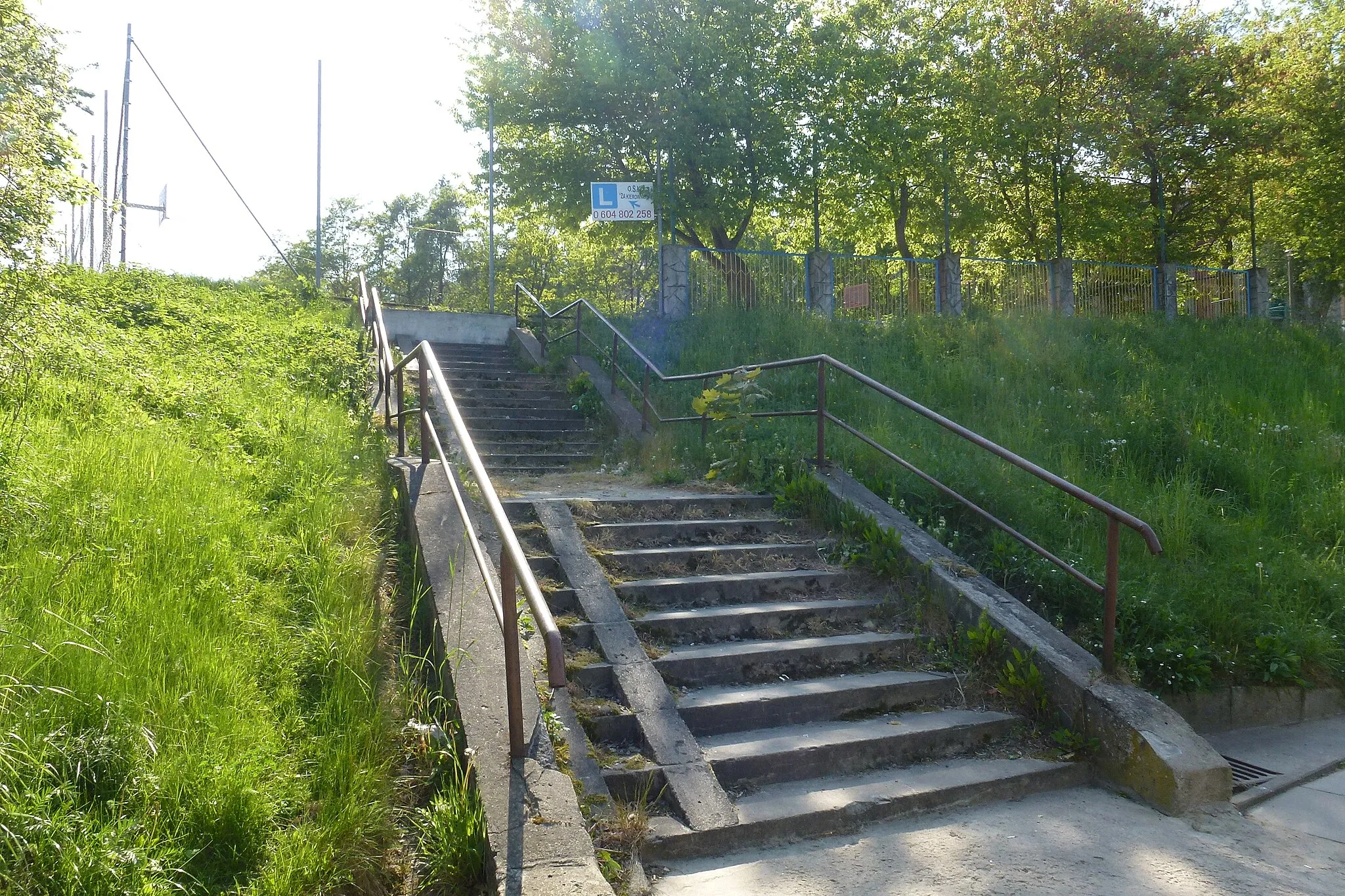 Photo showing: Dead end stairs