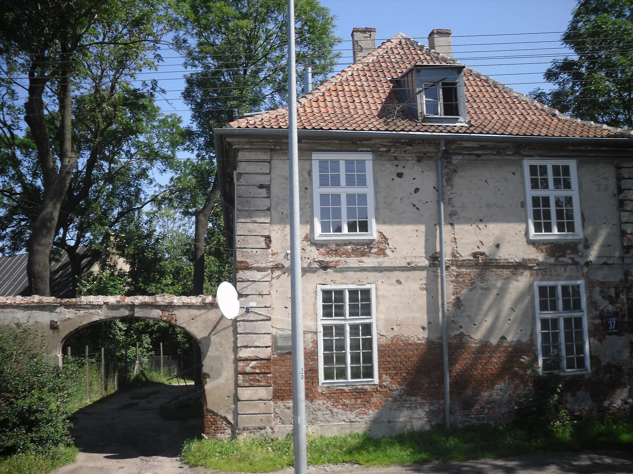 Photo showing: Gdańsk, ul. Olszyńska 37. Dwór na Olszynce.