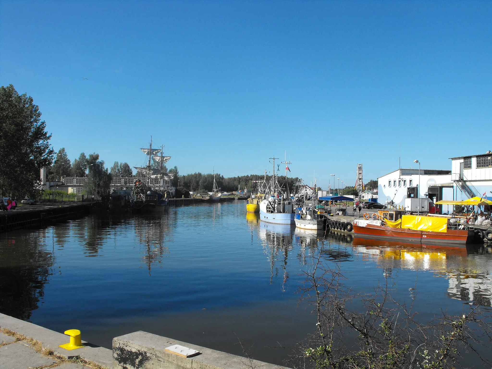 Photo showing: łeba port 2 < 2010>