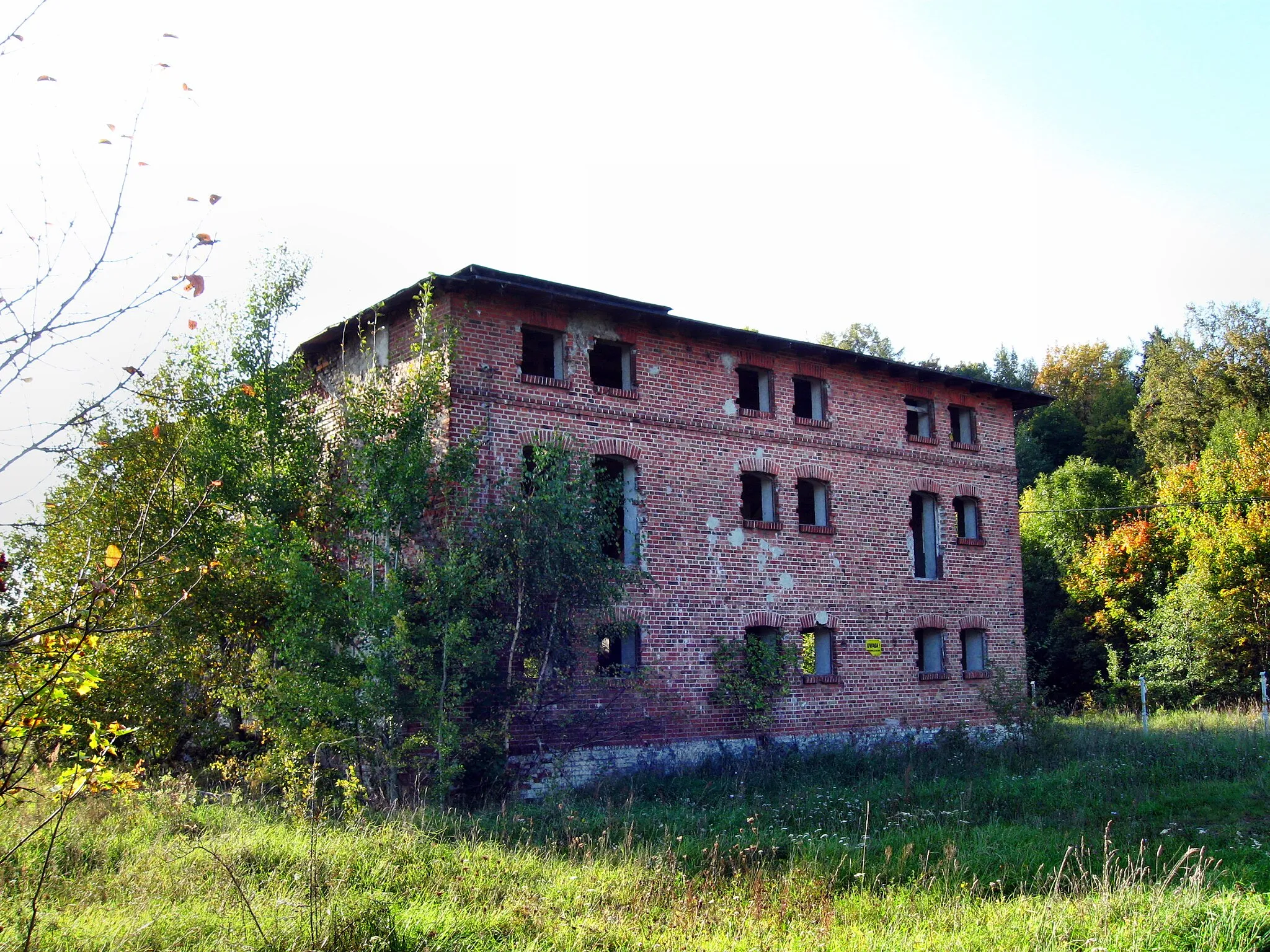 Photo showing: Bielkowo, powiat gdański - ruina w zespole folwarcznym