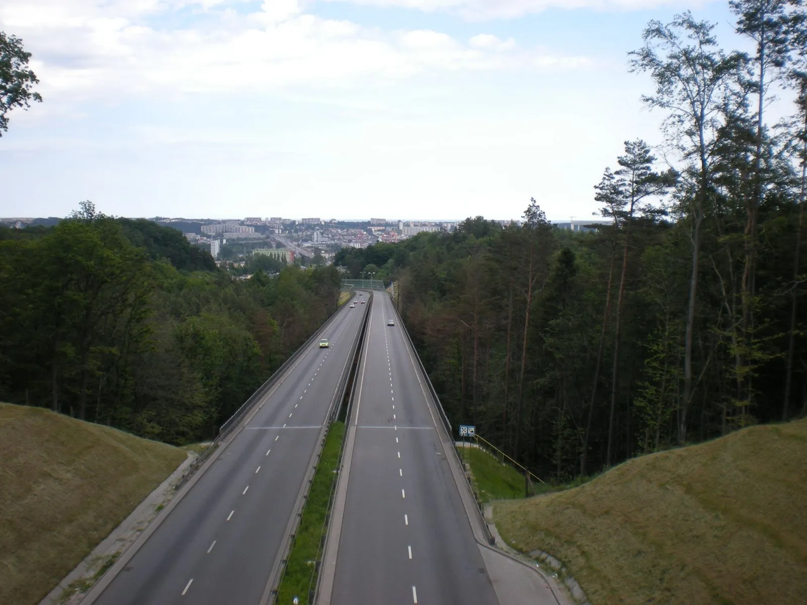 Photo showing: Łącznik nad Estakadą Kwiatkowskiego w Gdyni