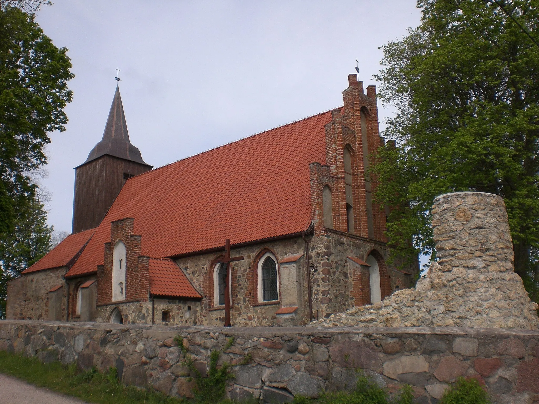 Photo showing: Pręgowo (nearly Gdańsk) - Corpus Christi church