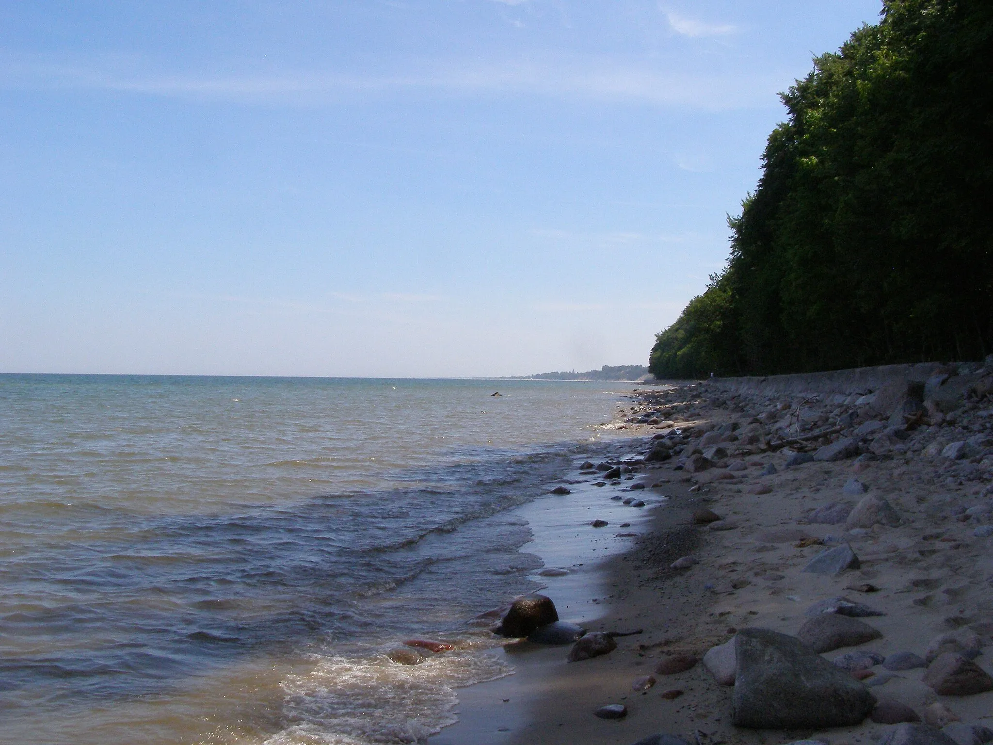 Photo showing: Rozewie - coast of the Baltic Sea