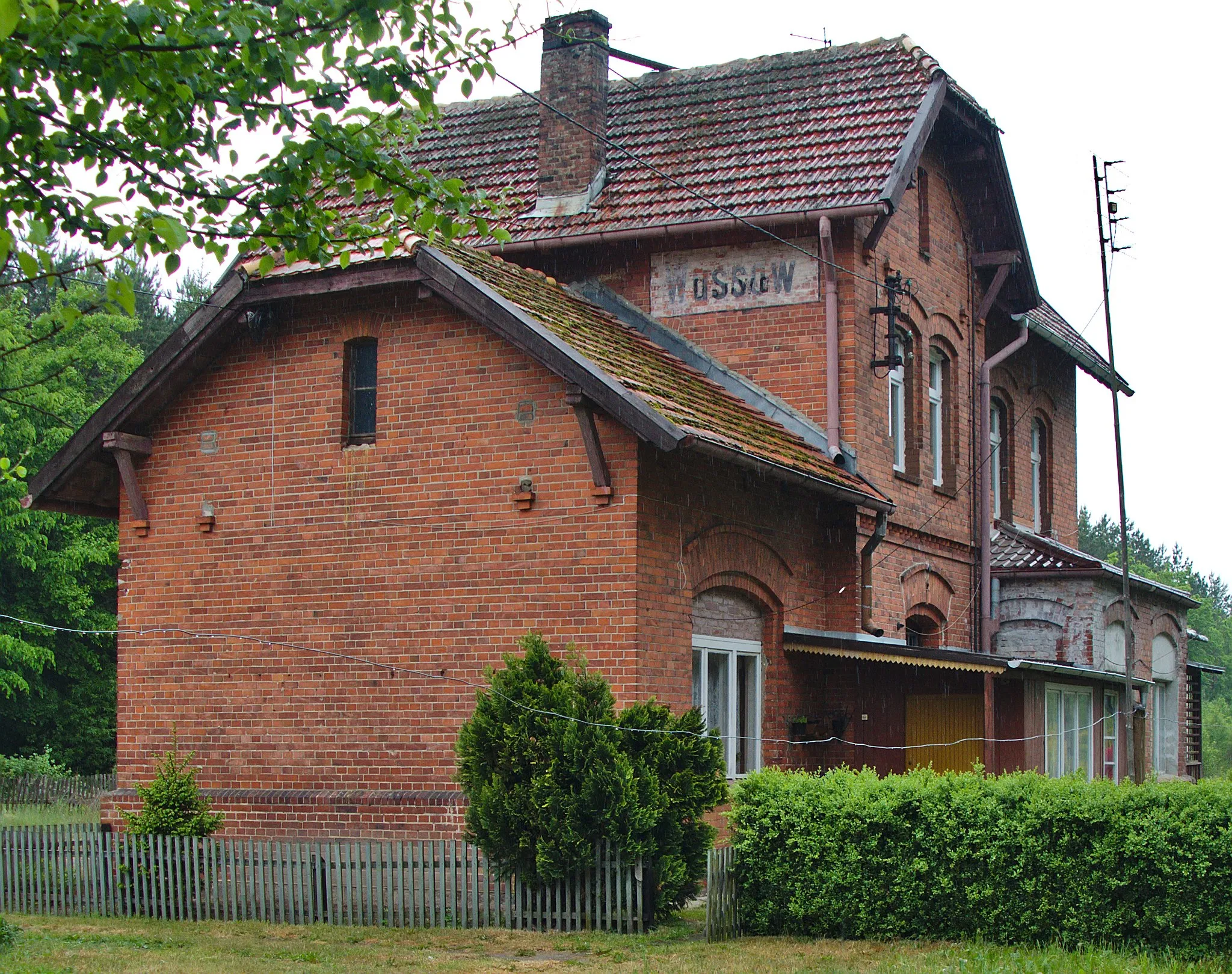 Photo showing: Railway station in Osowo Lęborskie.