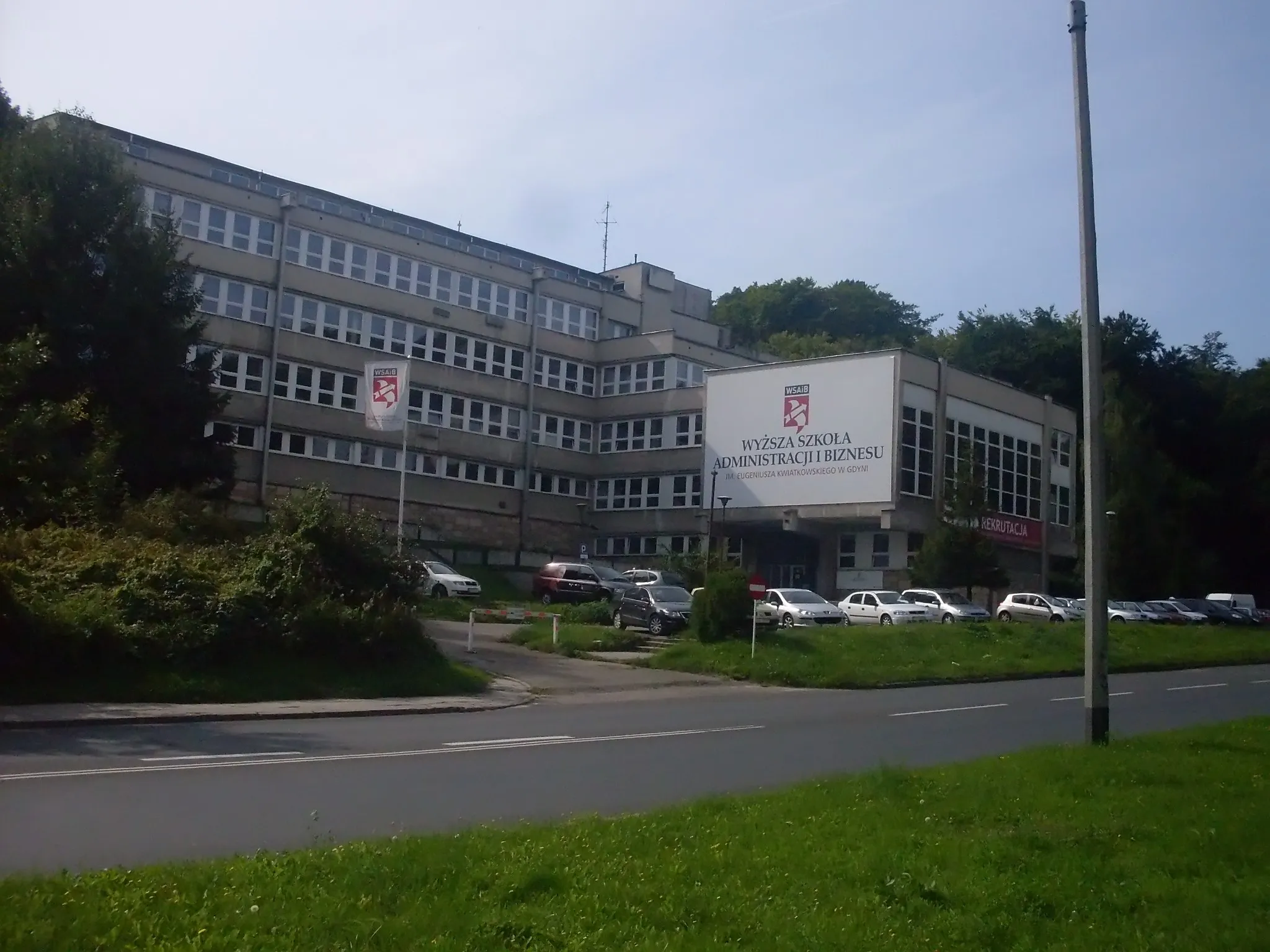 Photo showing: Eugeniusz Kwiatkowski's Academy of Administration and Business in Gdynia.