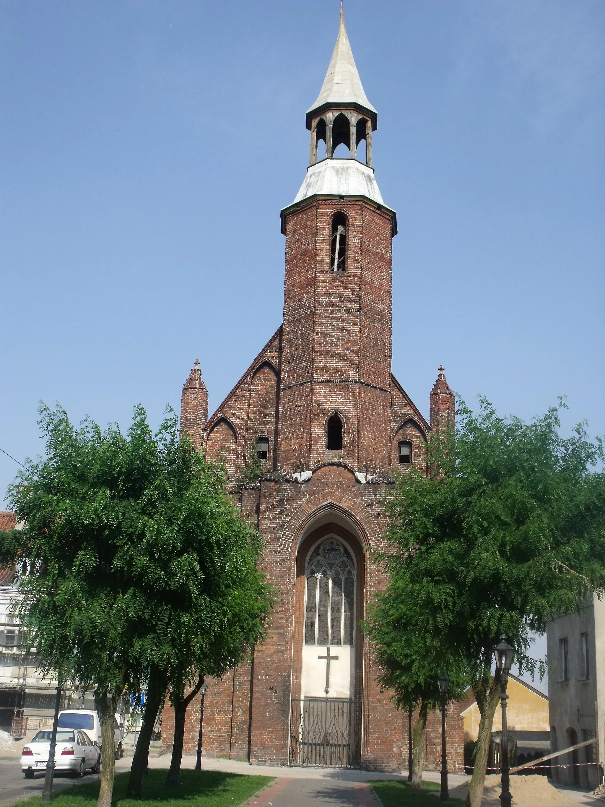 Photo showing: Tczew, pl. Św. Grzegorza- zespół klasztoru dominikańskiego: kościół filialny p.w. Św.Stanisława Kostki, klasztor