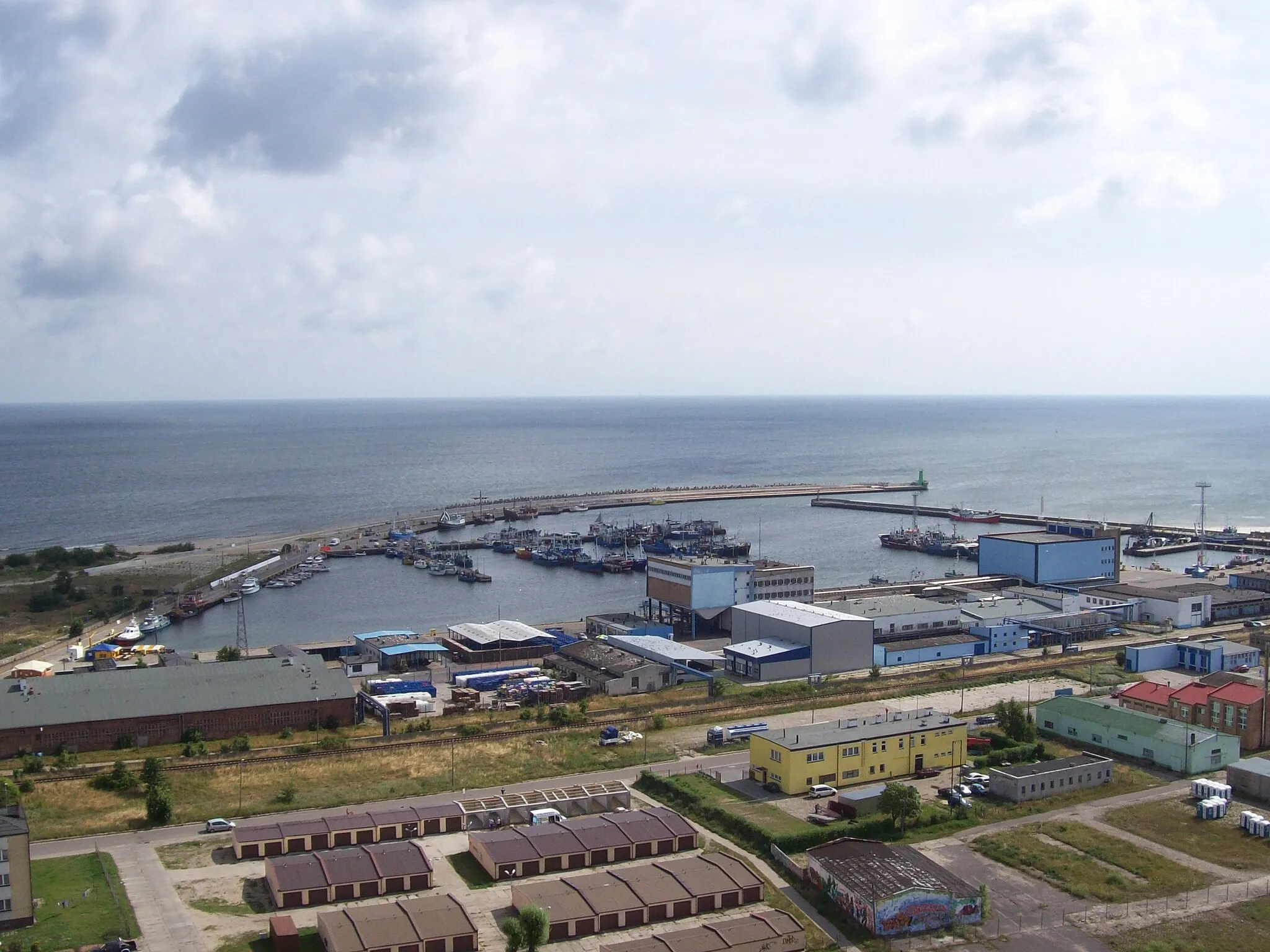 Photo showing: Władysławowo - sea port