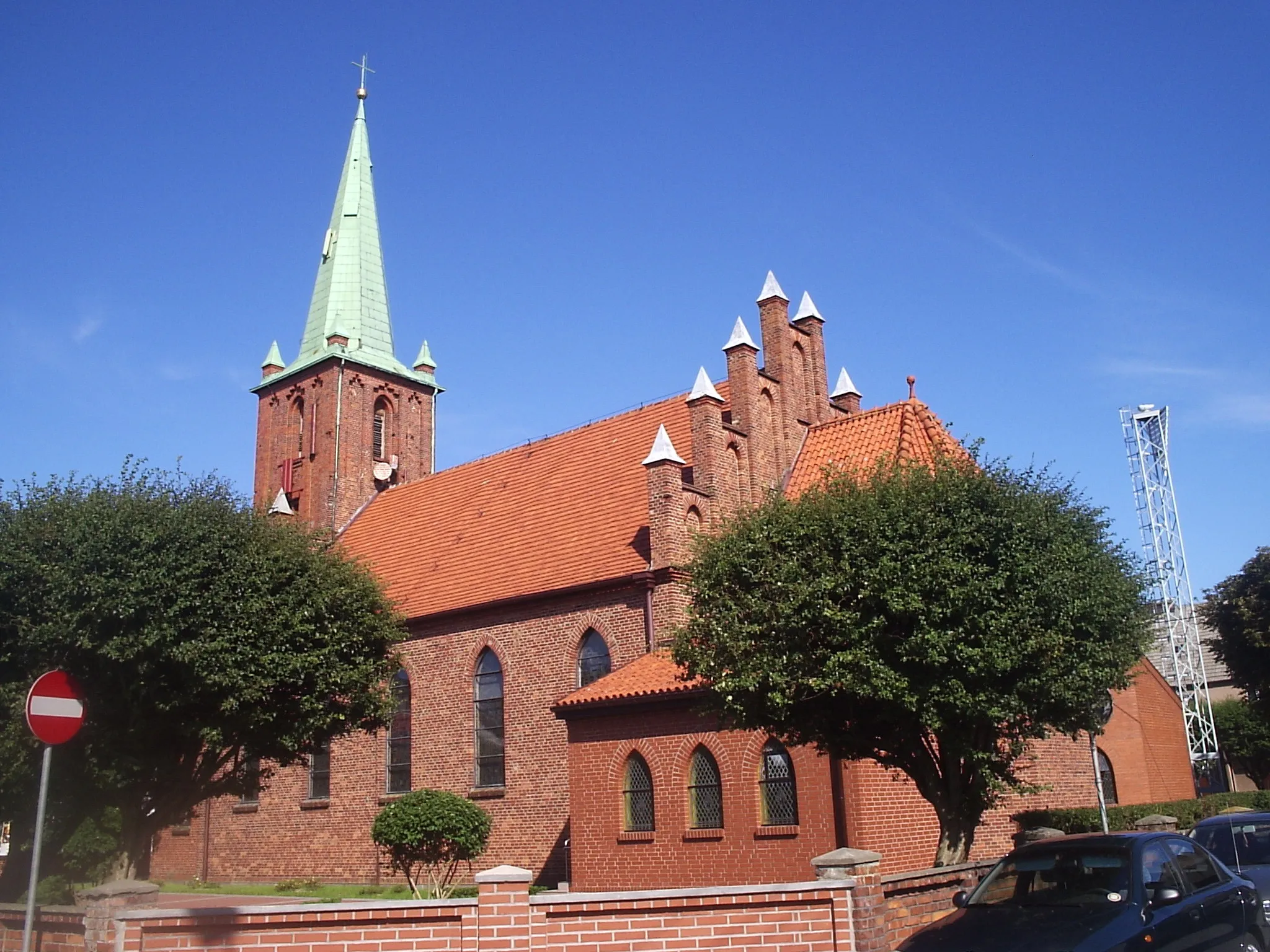 Photo showing: Church in Kuźnica, Poland