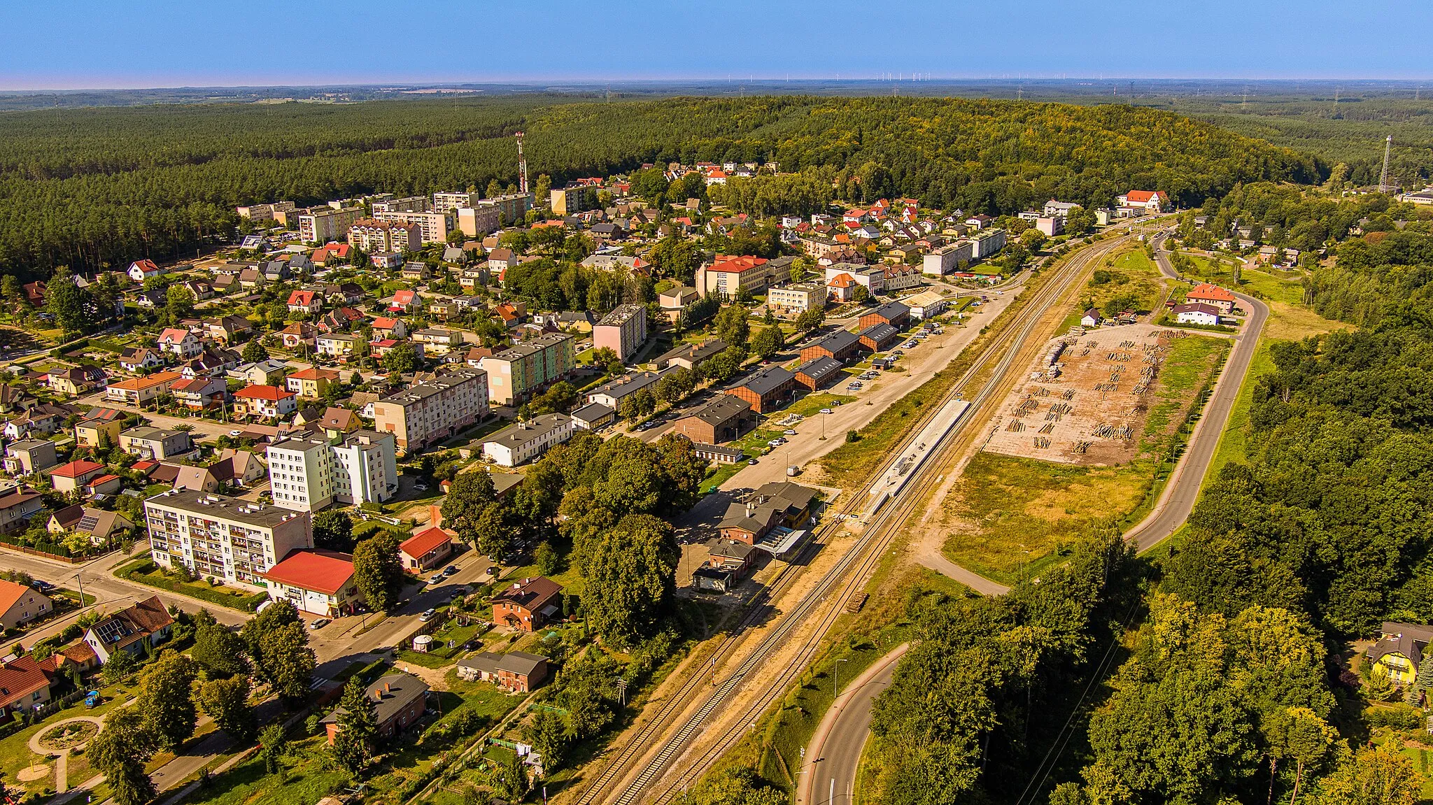 Photo showing: Ul. Niepodległości w Kępicach