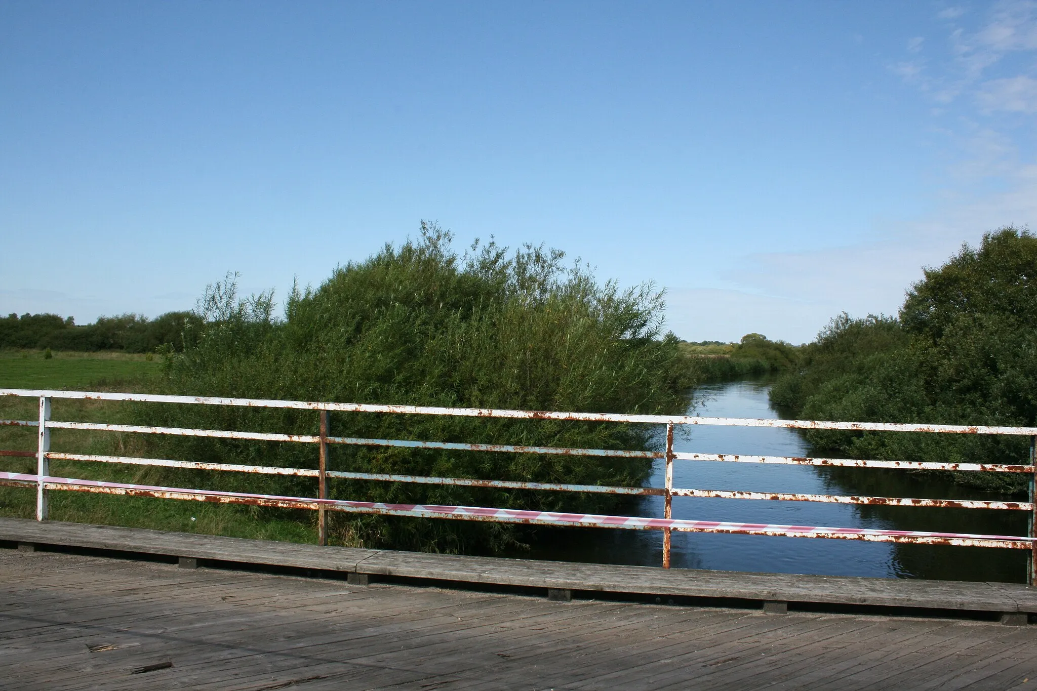 Photo showing: Bridge over Wieprza in Nosalin