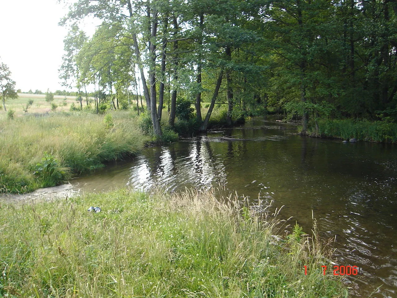 Photo showing: Gwda Mała, rzeka Dołga.
